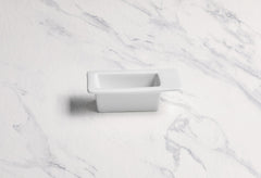 Deep Rectangle Bowl With Rim | Porcelain, 2.71oz | Pack of 18