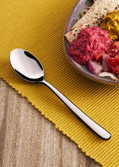 Stainless Steel Tea Spoon | 6", Silver, Pack of 12