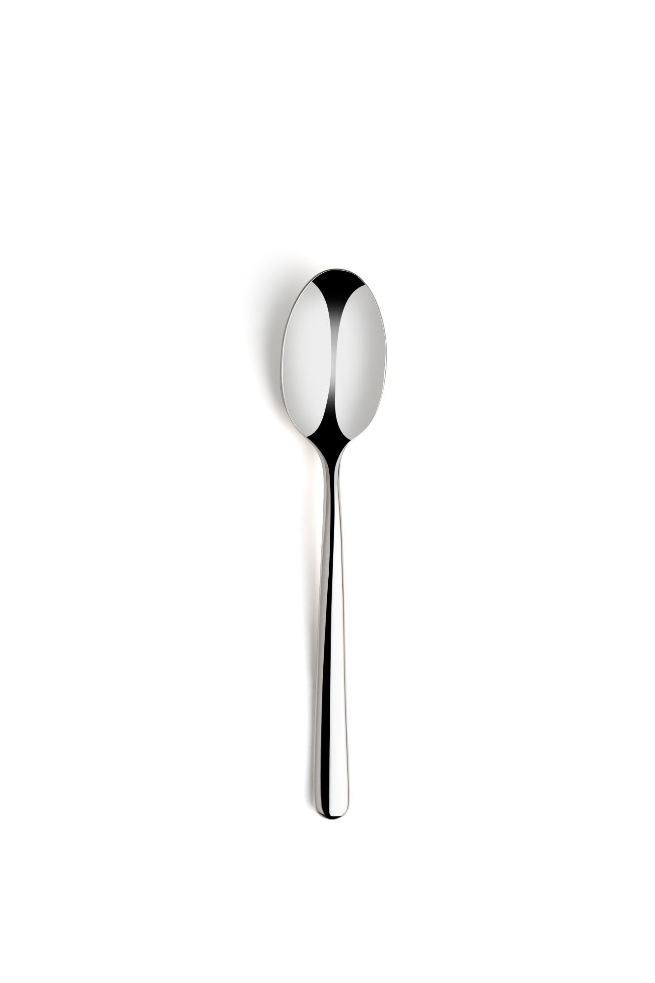 Stainless Steel Dessert Spoon Set |Silver, 7.2",  12 Pcs