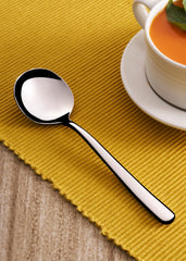Stainless Steel Soup Spoon | 7", Silver, Set of 12