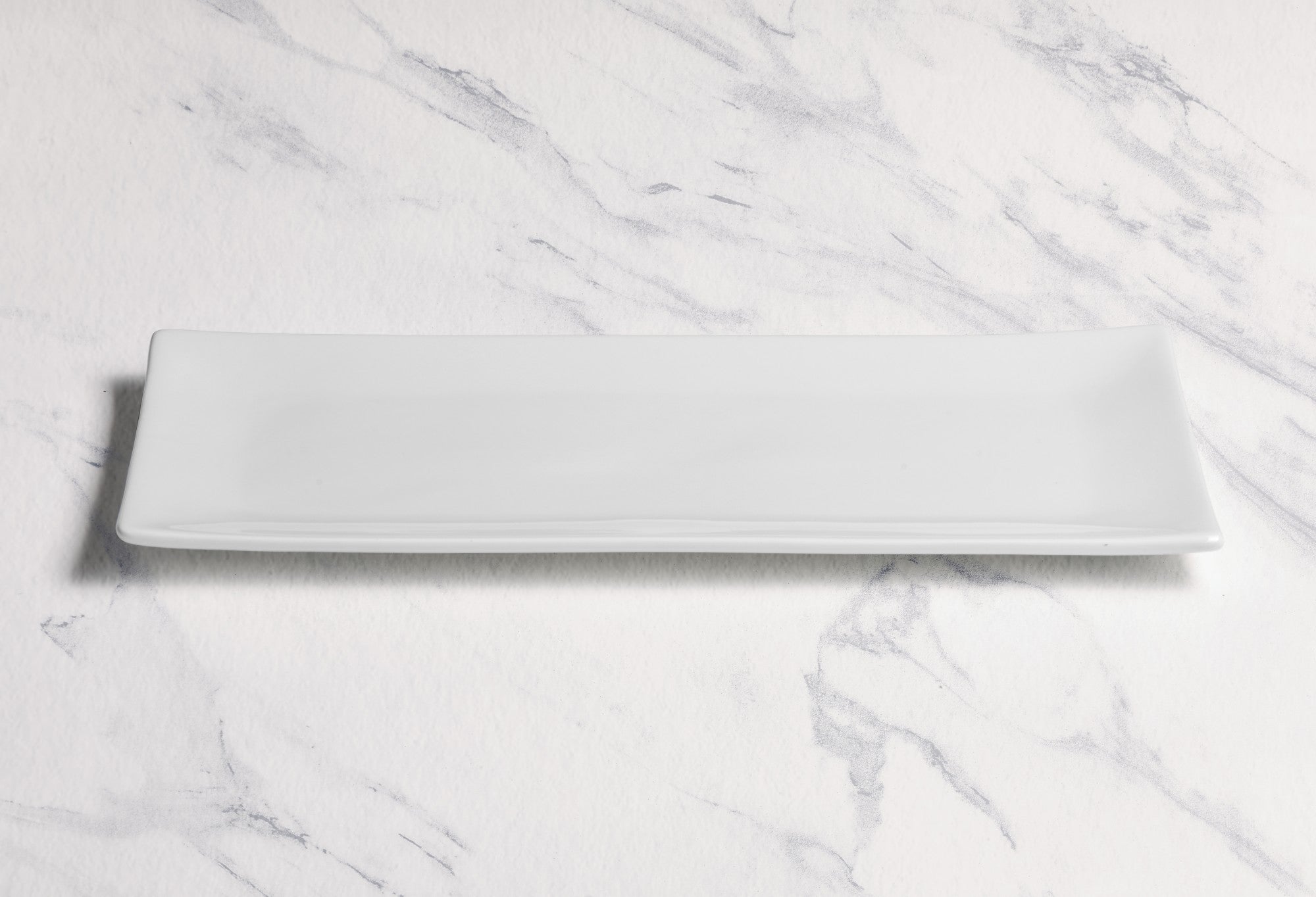 Rectangle Plate | Porcelain, Ivory | Set of 6