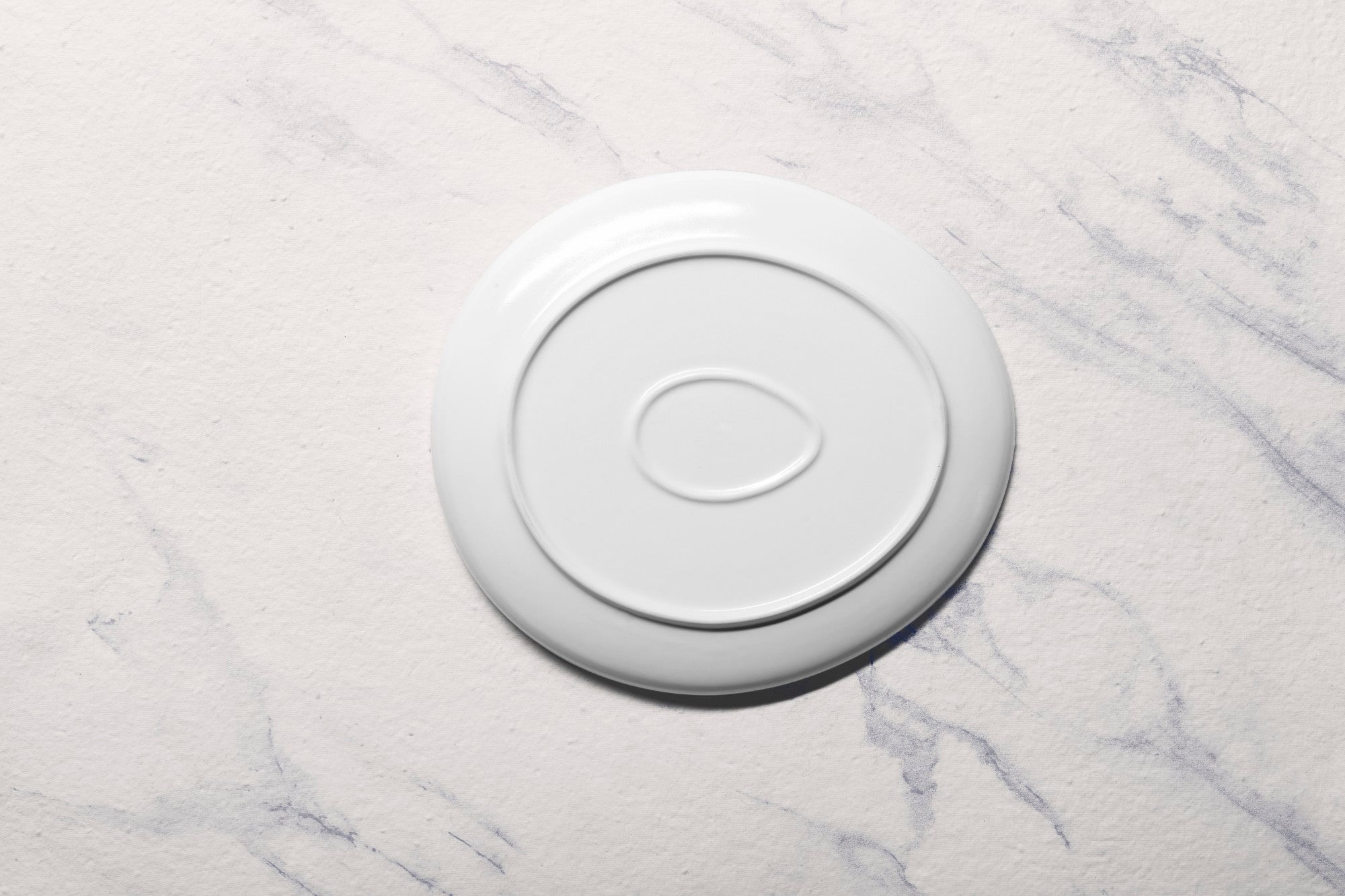 Porcelain Oval Plate | Elevated Oval Platter | Set of 6