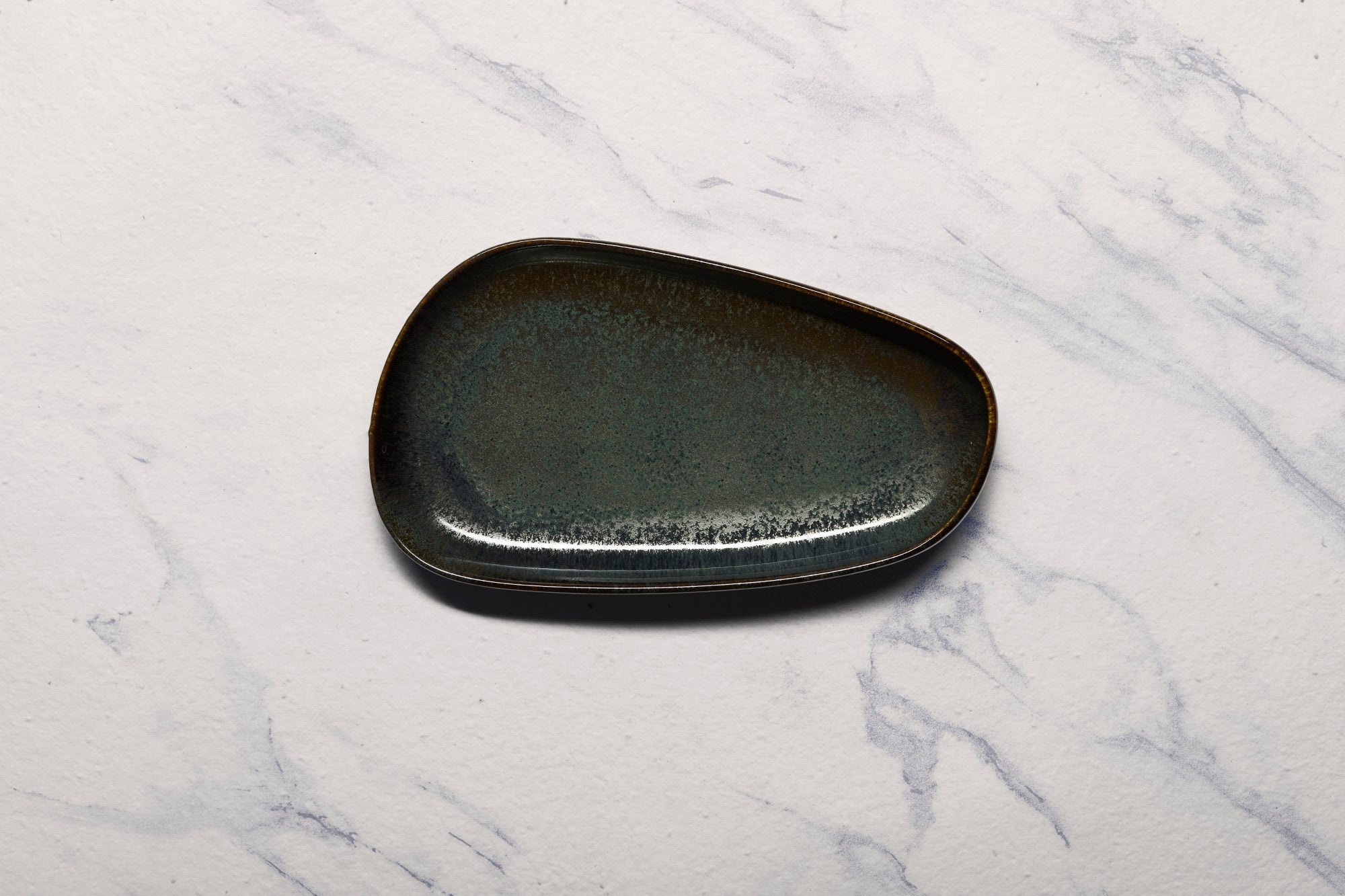 Porcelain Upala Plate, 10.7x6.1" | Set of 8
