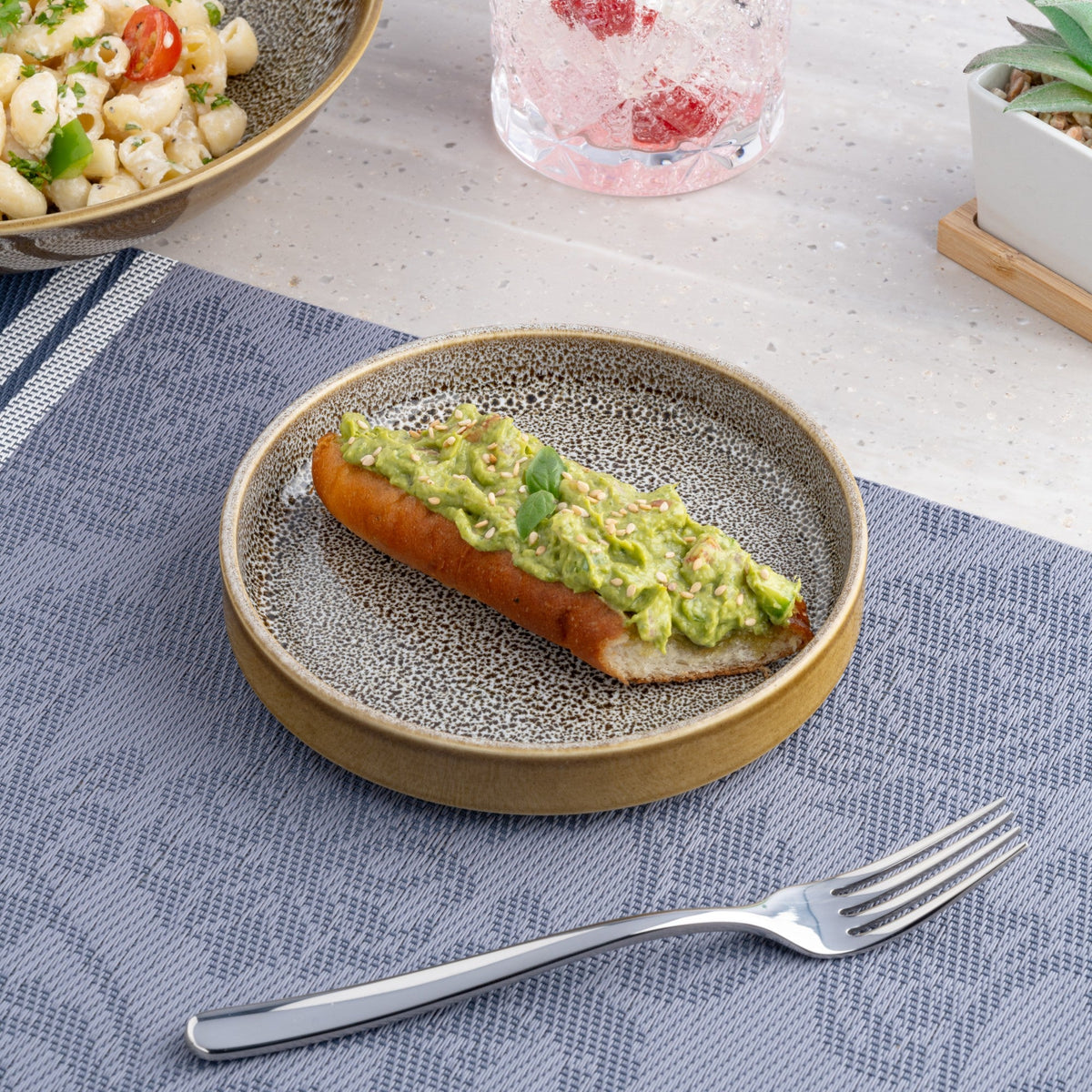 Porcelain Stackable Plate | Set of 4