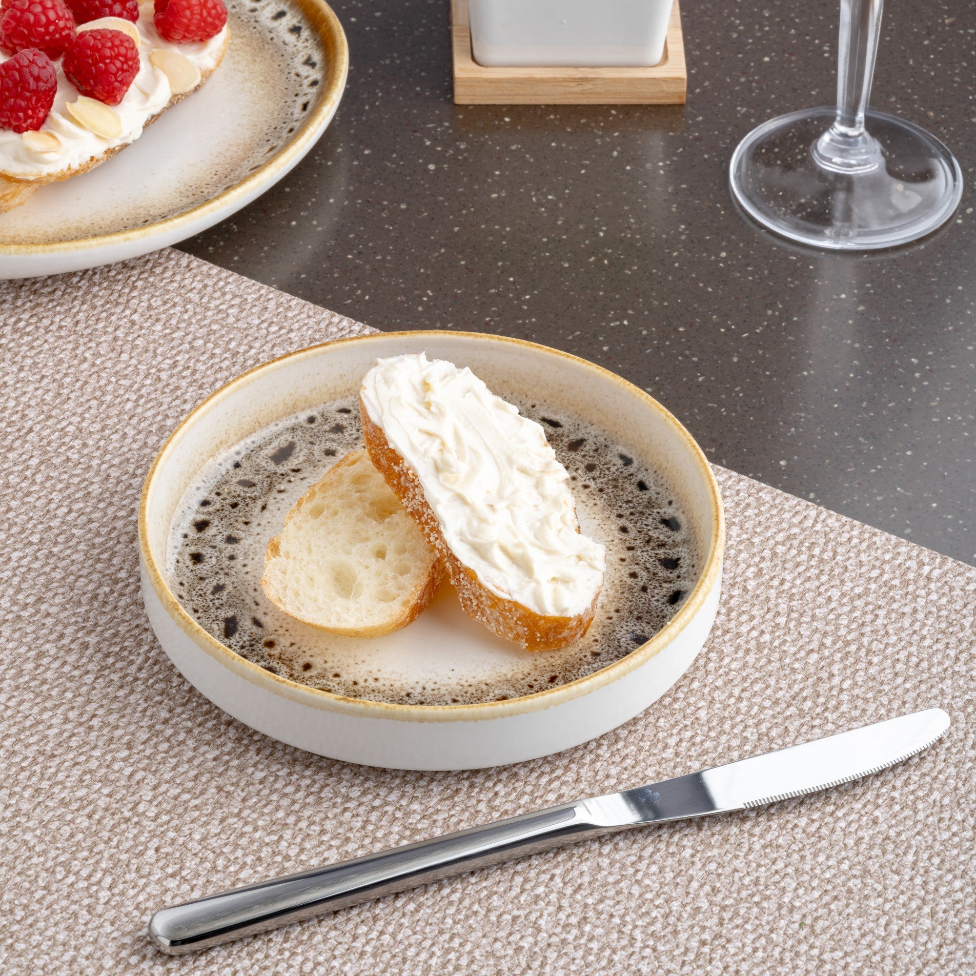 Porcelain Plate | Stackable Dinner Plate| Set of 4