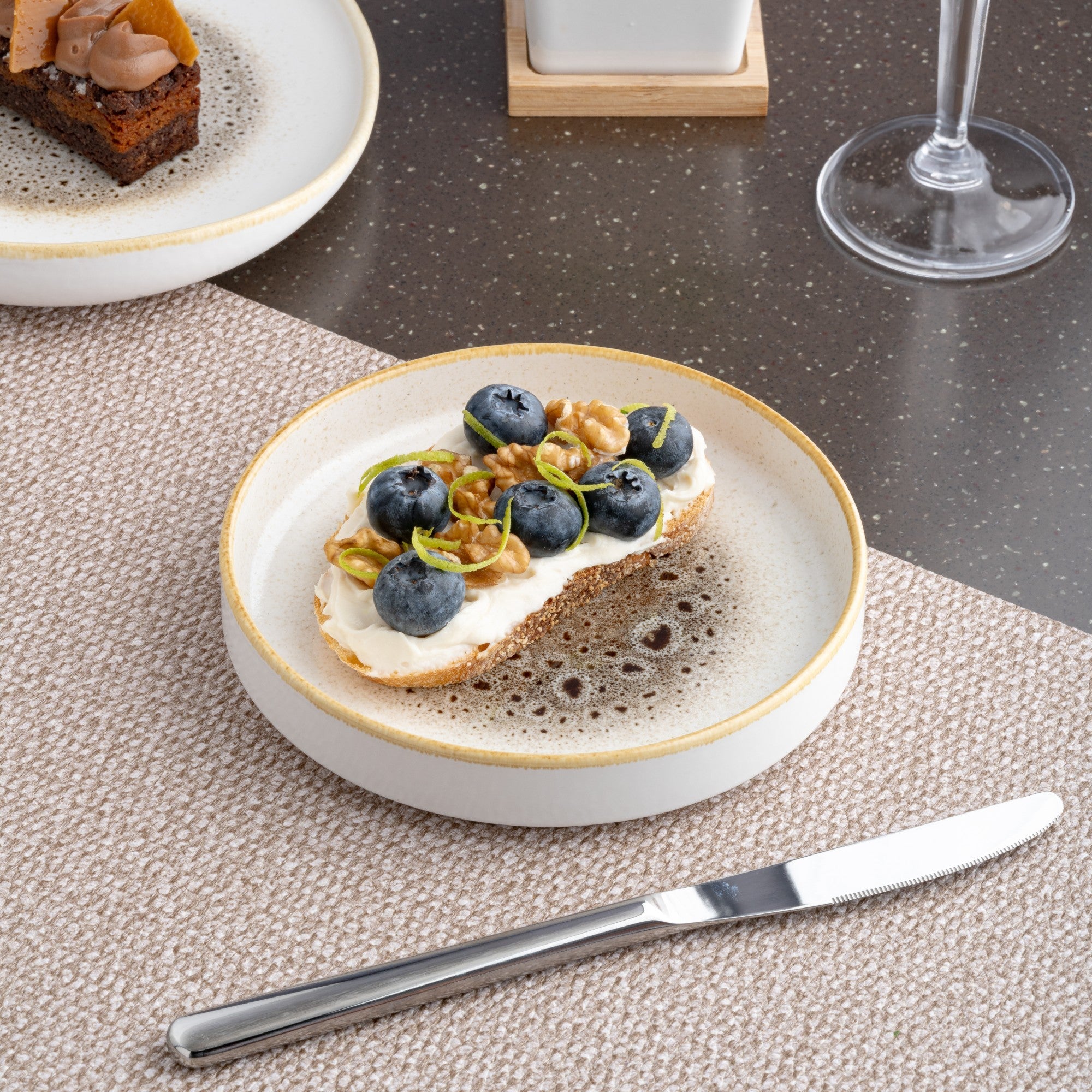 Porcelain Plate | Stackable Dinner Plate| Set of 4