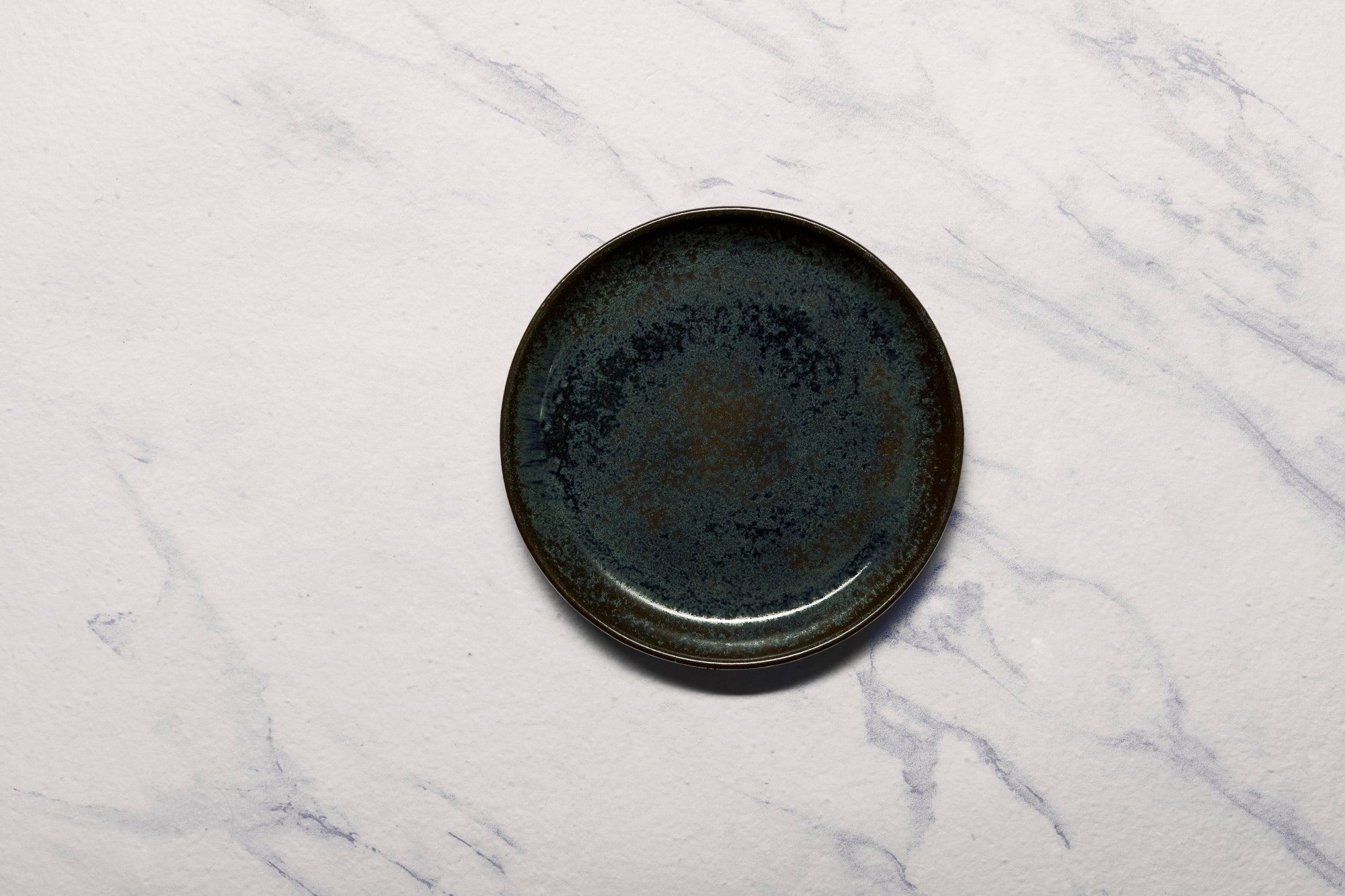 Porcelain Flat Plate | Reactive Equinox Dinner Plate, 12 Pcs