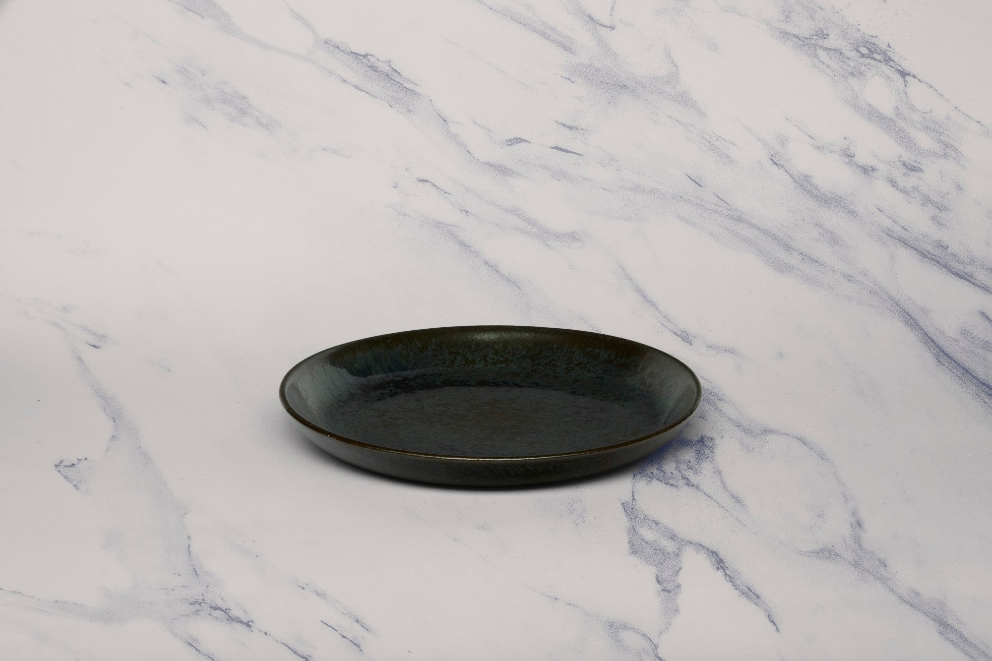 Porcelain Flat Plate | Reactive Equinox Dinner Plate, 12 Pcs