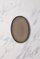 Porcelain Oval Plate | Vital Coupe Oval Platter, Set of 12