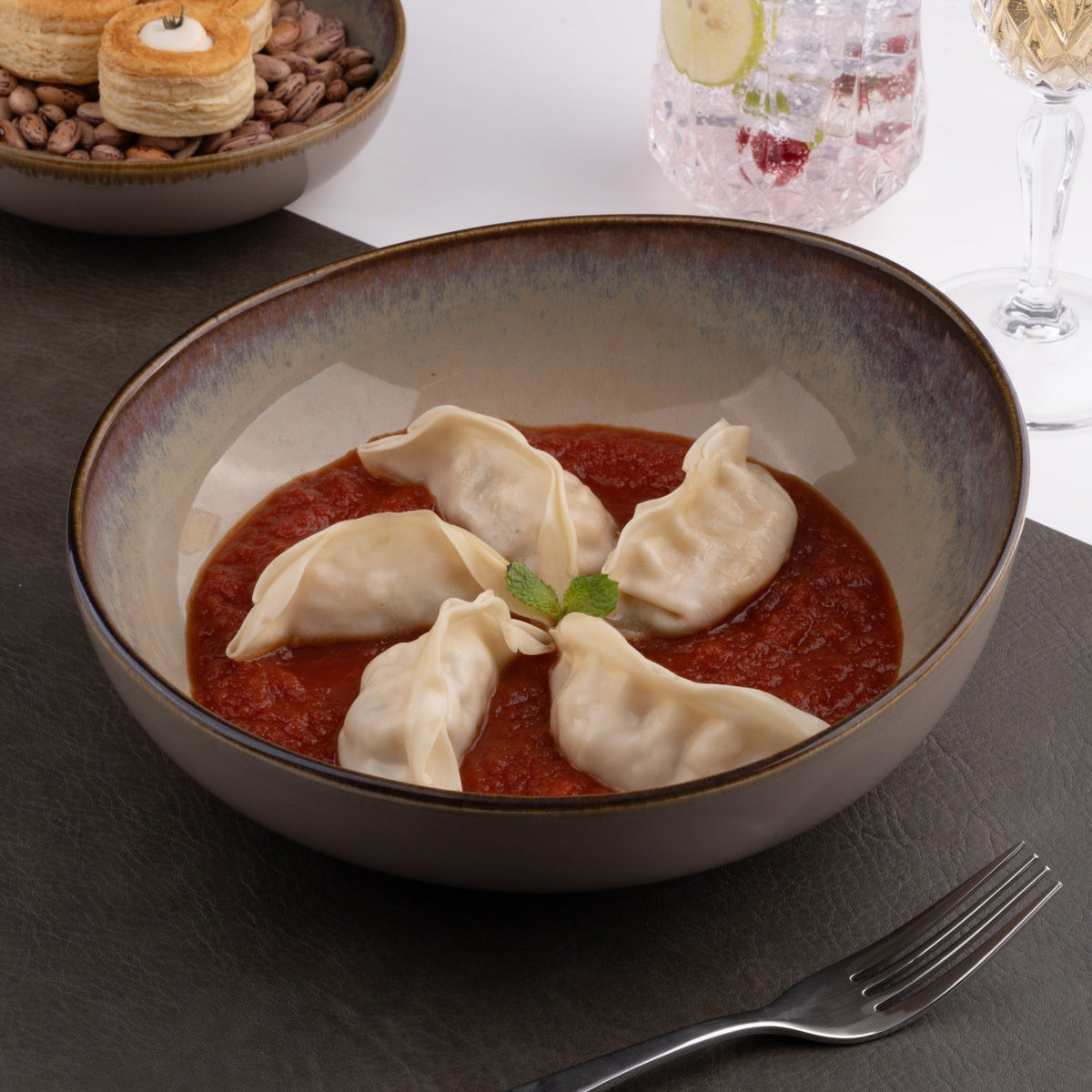 Porcelain Bowl | Vital Coupe Non Stackable Bowl, Set of 8
