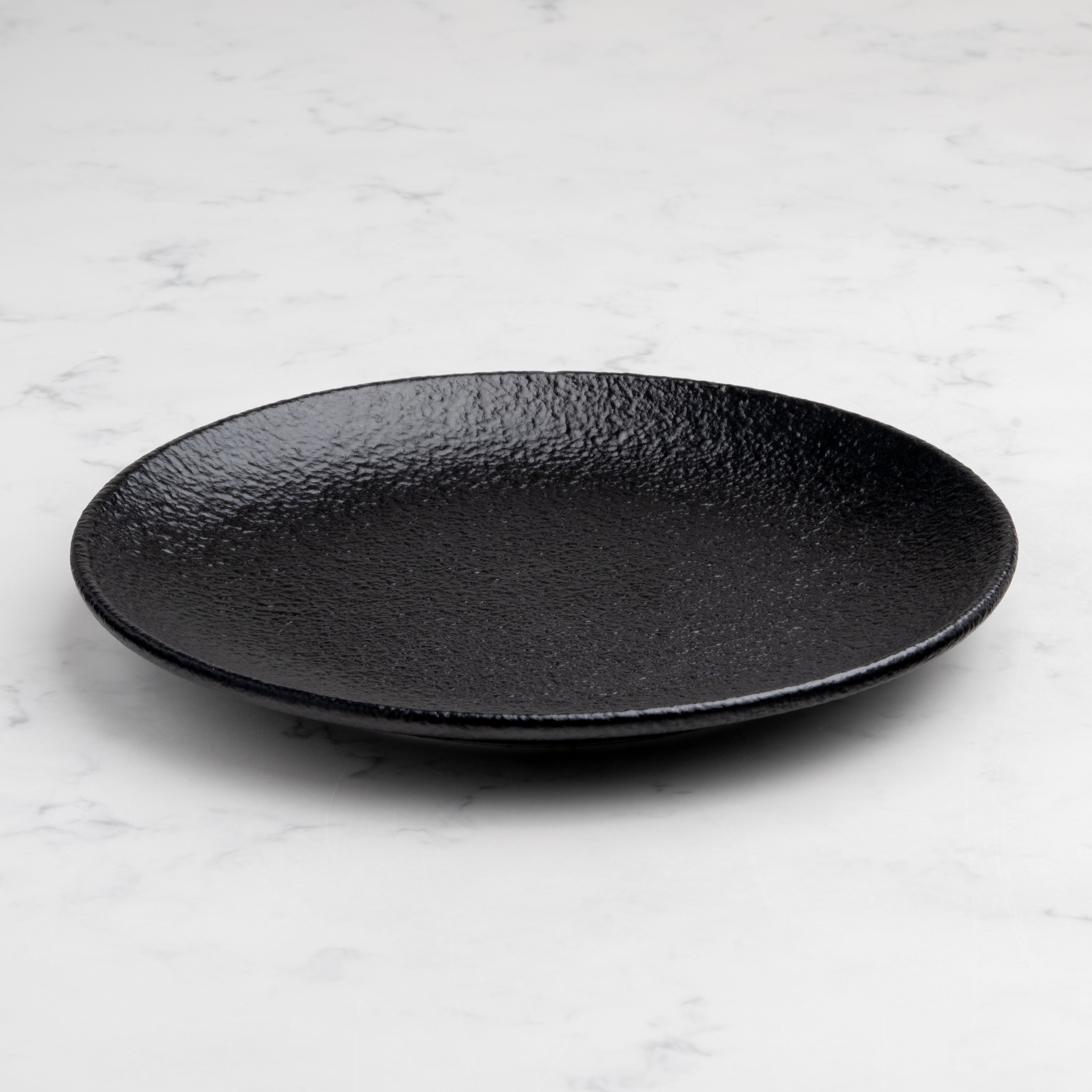 Porcelain  Round Rimless Plate, 9.44" | Set of 6