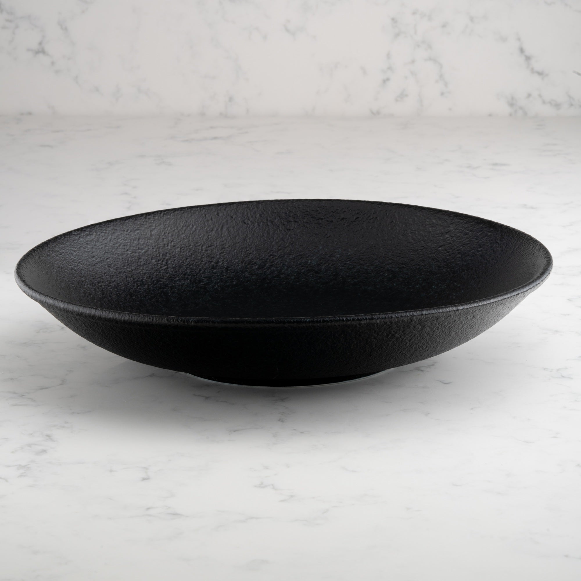 Round Wok Deep Plate | 11" | Porcelain, Pack  of 6