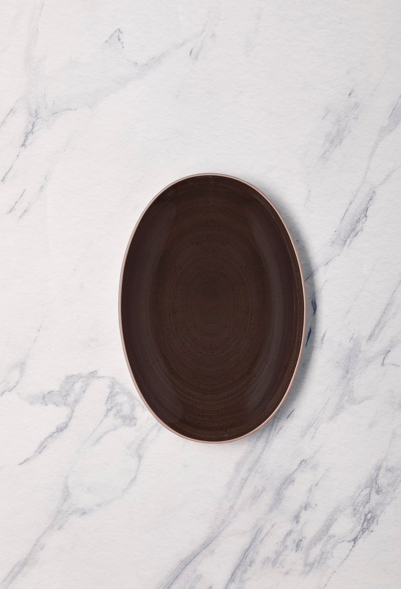 Porcelain Oval Plate | 10.2" Vital Coupe Plate | Set of 12