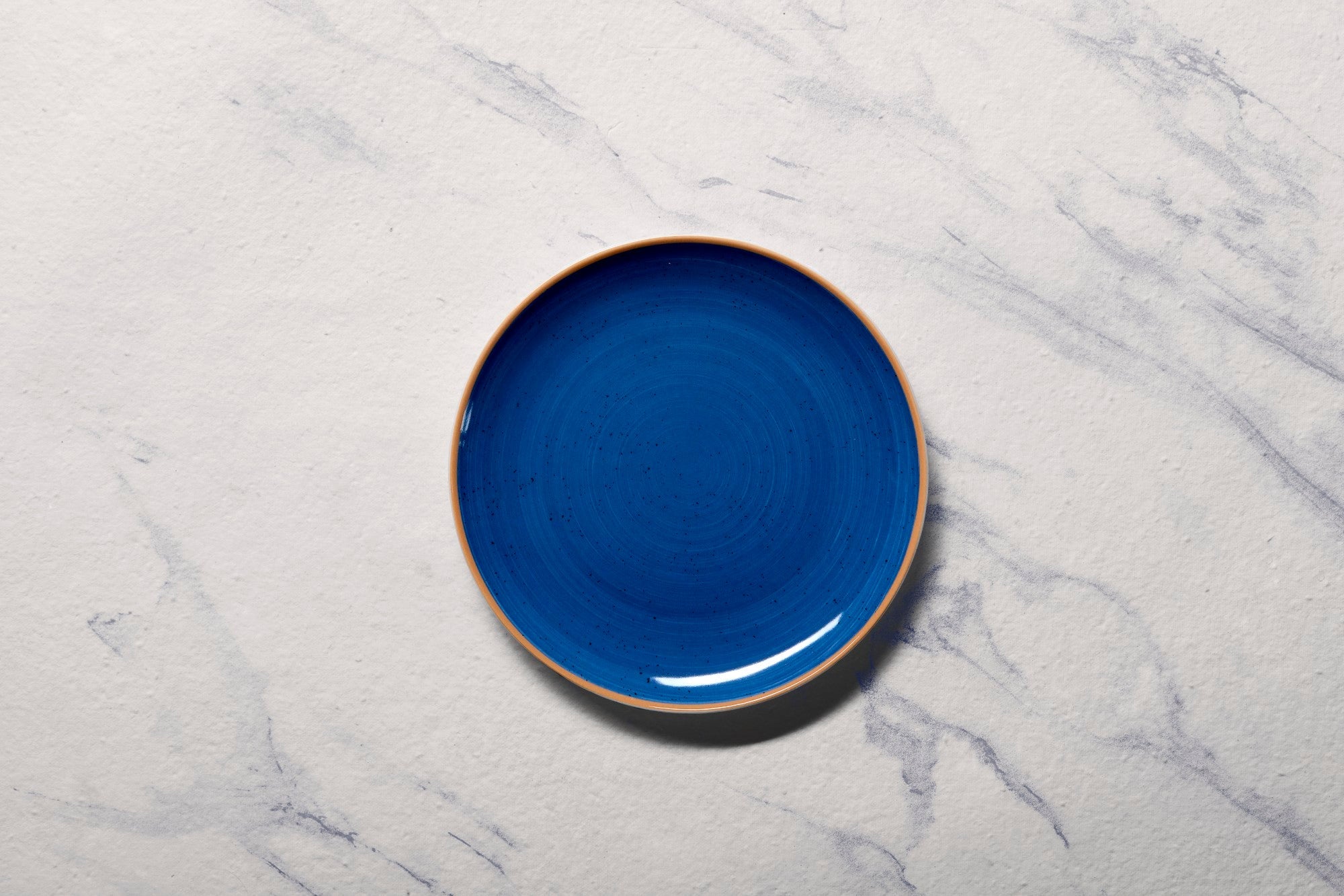 Porcelain Rimless Plate | Vital Coupe Round Plate, Set of 12