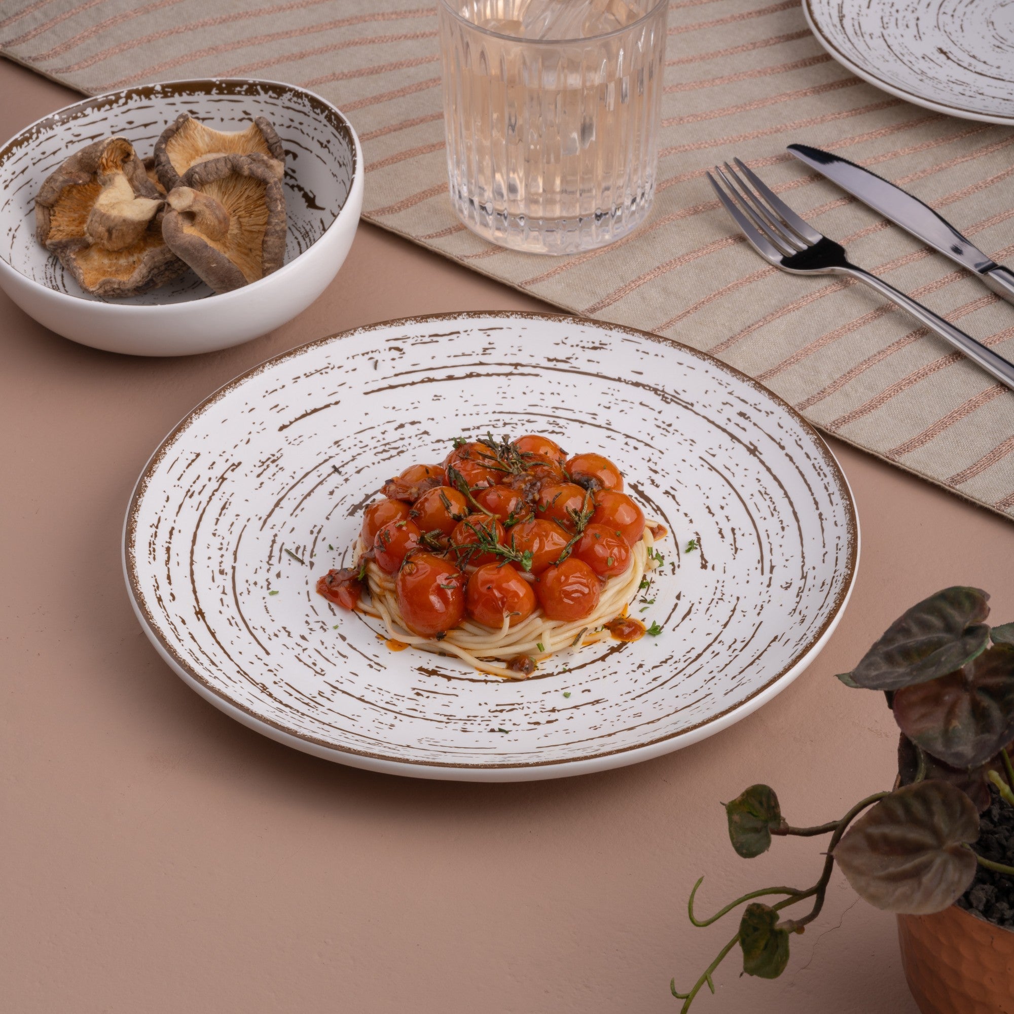 Porcelain Plate | Vital Coupe Round Rimless Plate | 12 Pcs