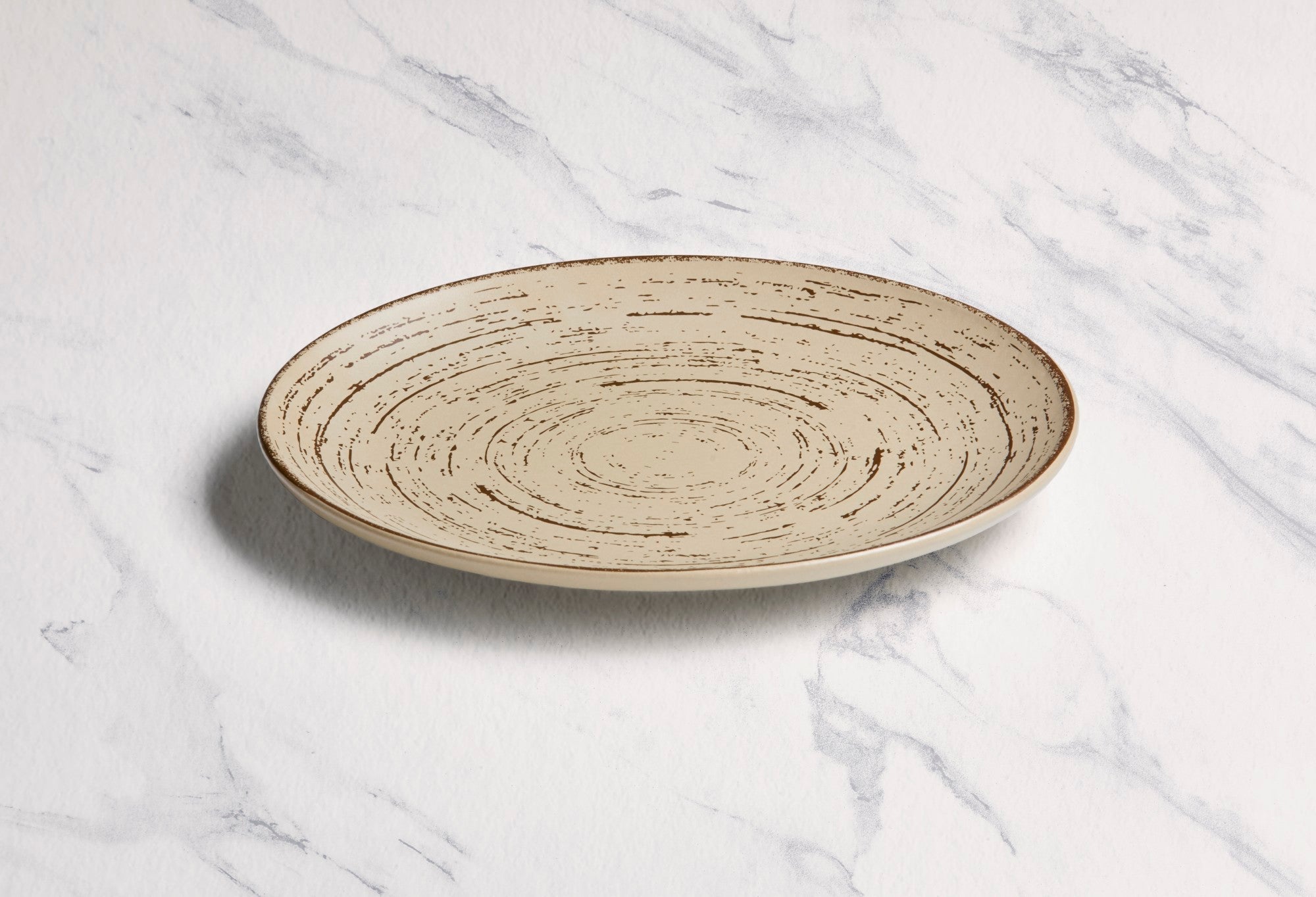 Porcelain Plate | Vital Coupe Round Rimless Plate | 12 Pcs