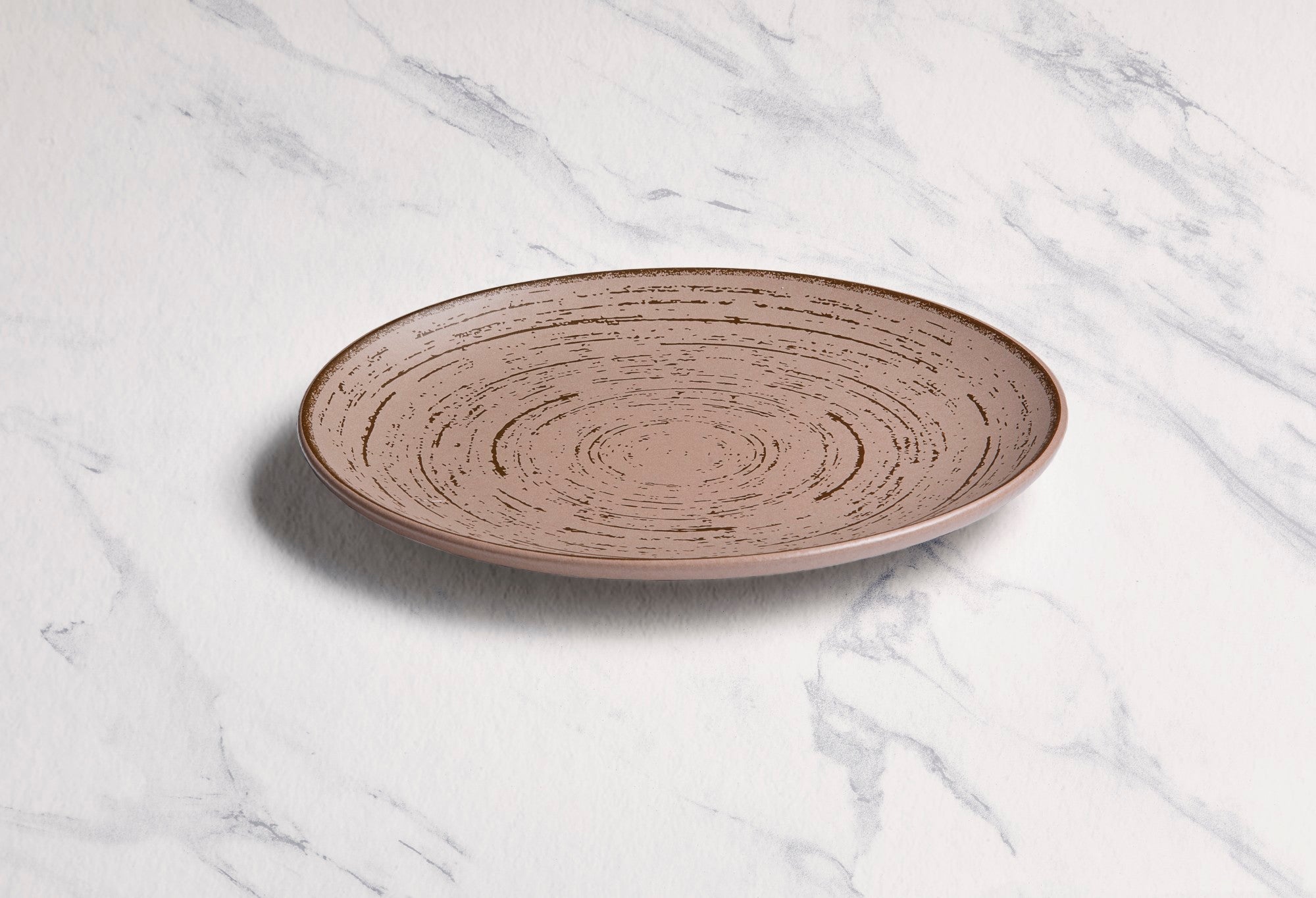 Porcelain Plate | Vital Coupe Round Rimless Plate | 6 Pcs