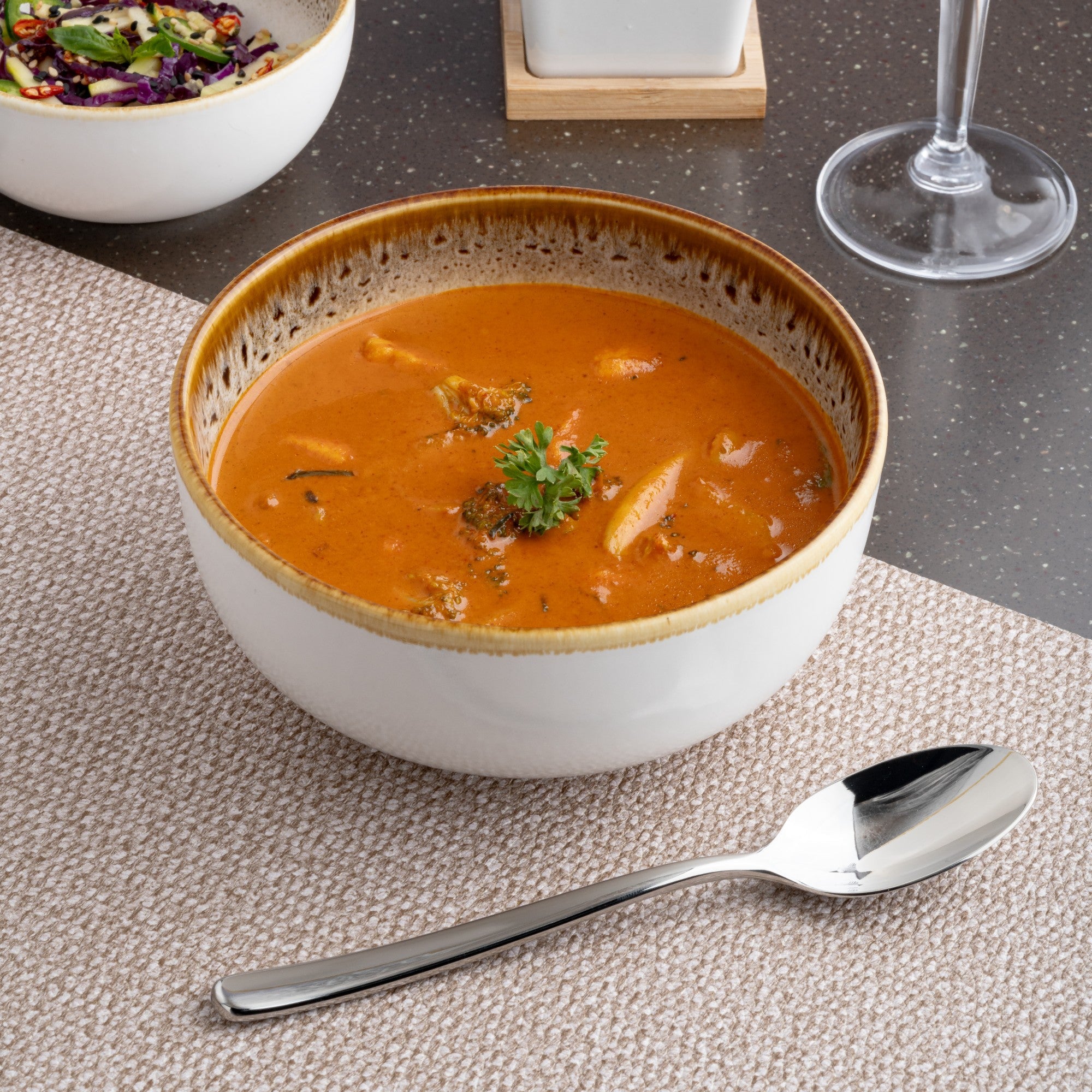 Porcelain Deep Plate | Vital Coupe Round Deep Plate | 6 Pcs