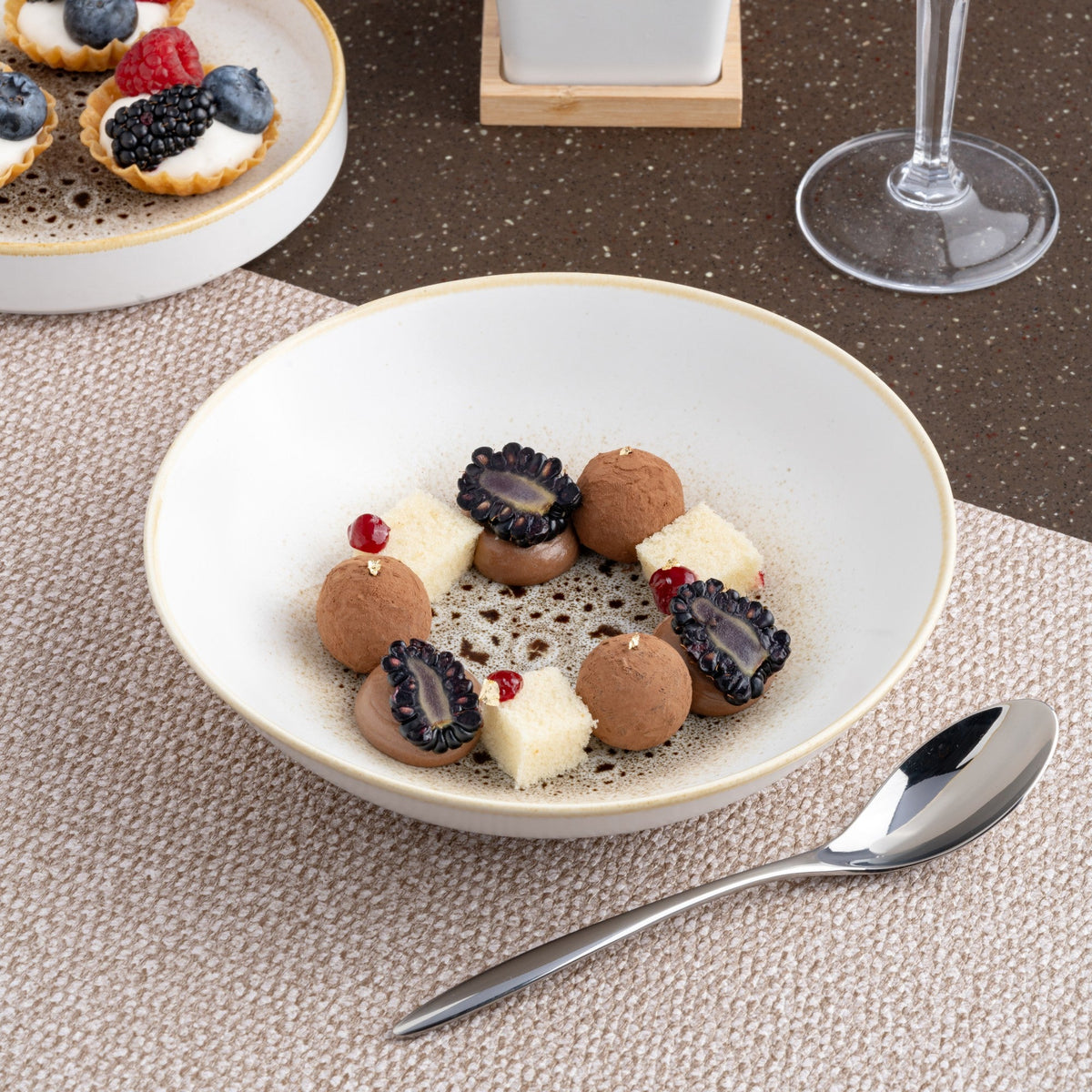 Porcelain Deep Plate | Vital Coupe Round Deep Plate | 6 Pcs