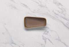 Porcelain Platter | Vital Rectangle Plate, 3.1x1.7" | 24 Pcs