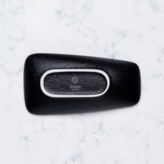 Porcelain Rectangle Plate | Black | Set of 12