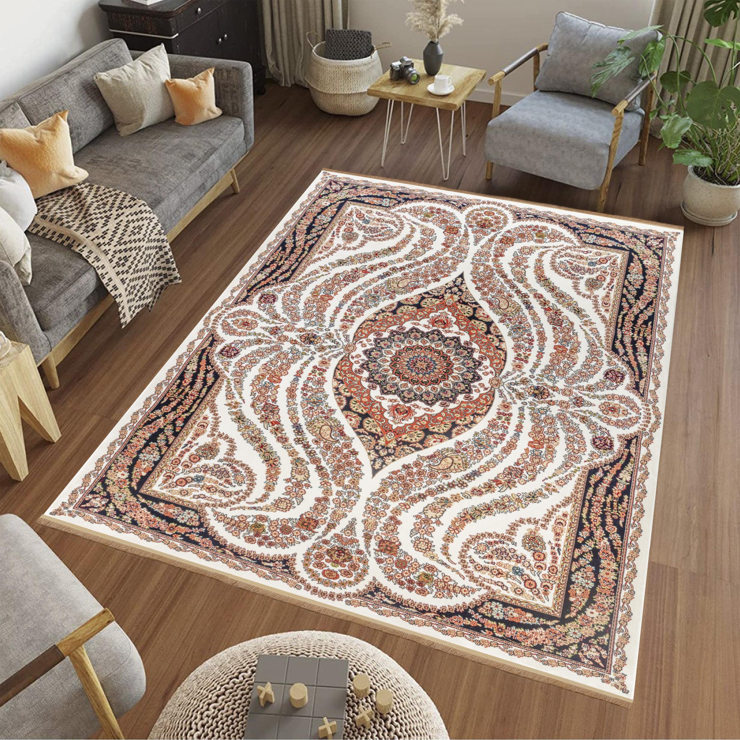 Sultan B001C Area Rug Cream
