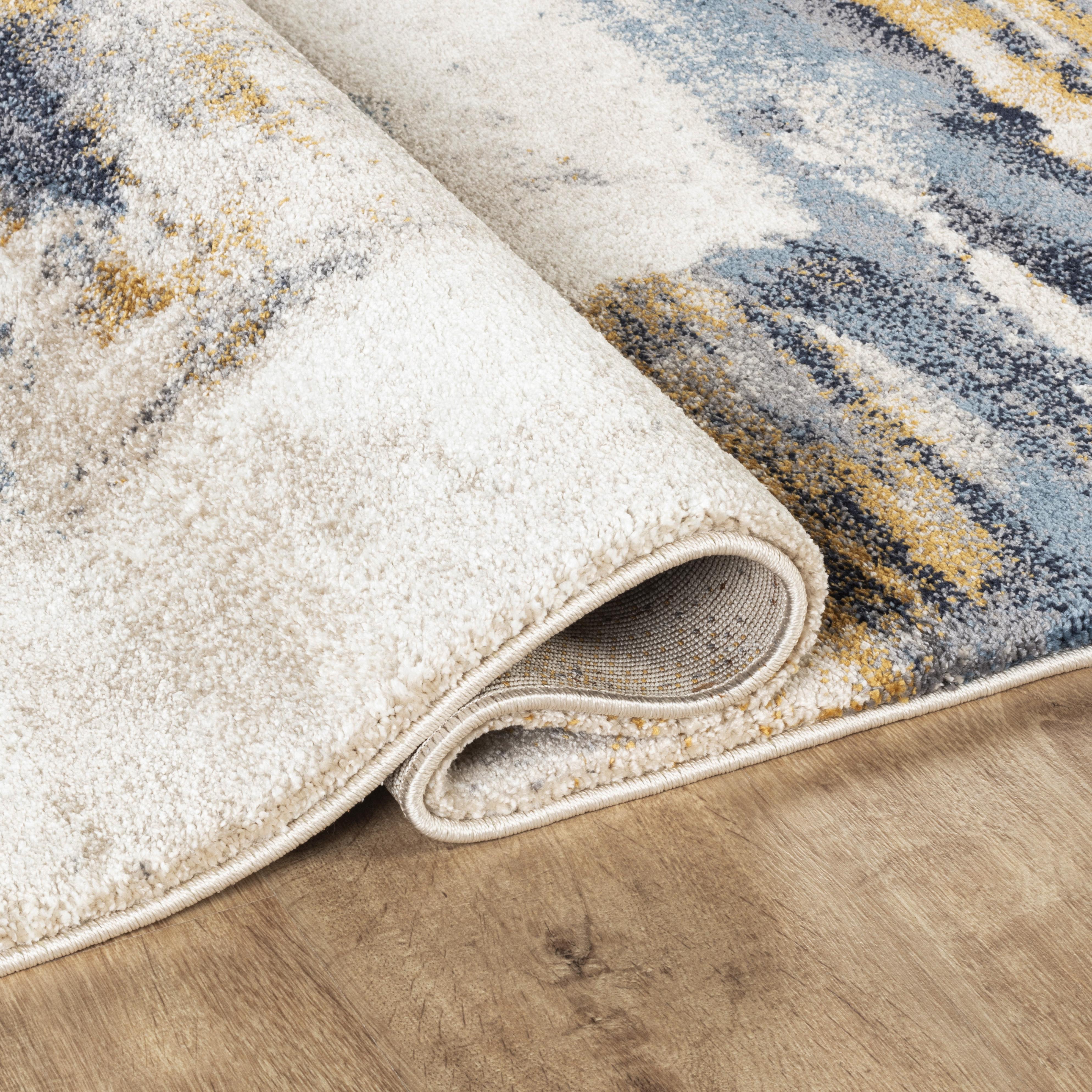 Cornelia B150A Area Rug Yellow/Cream