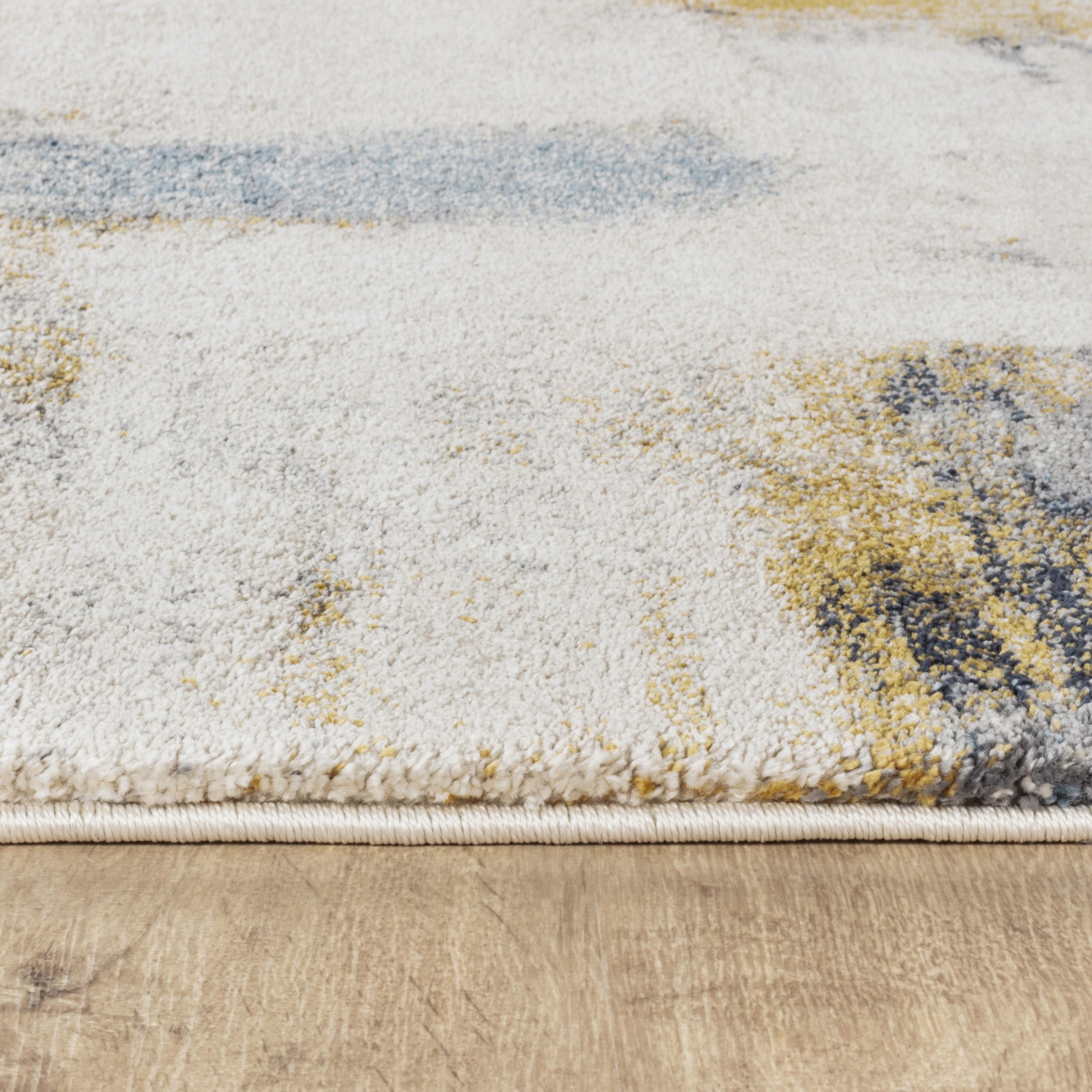 Cornelia B150A Area Rug Yellow/Cream