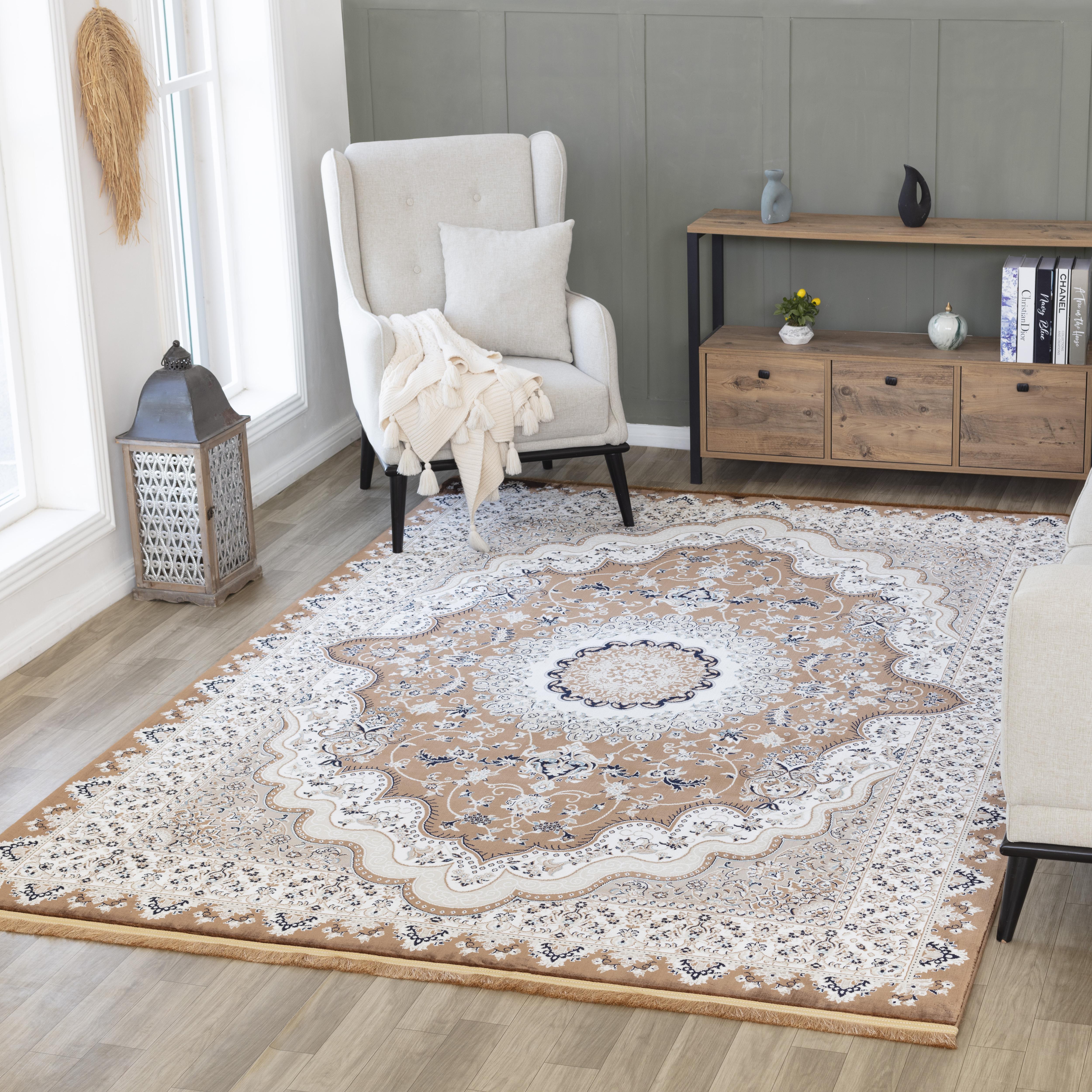 Sultan B582B Area Rug L. Brown