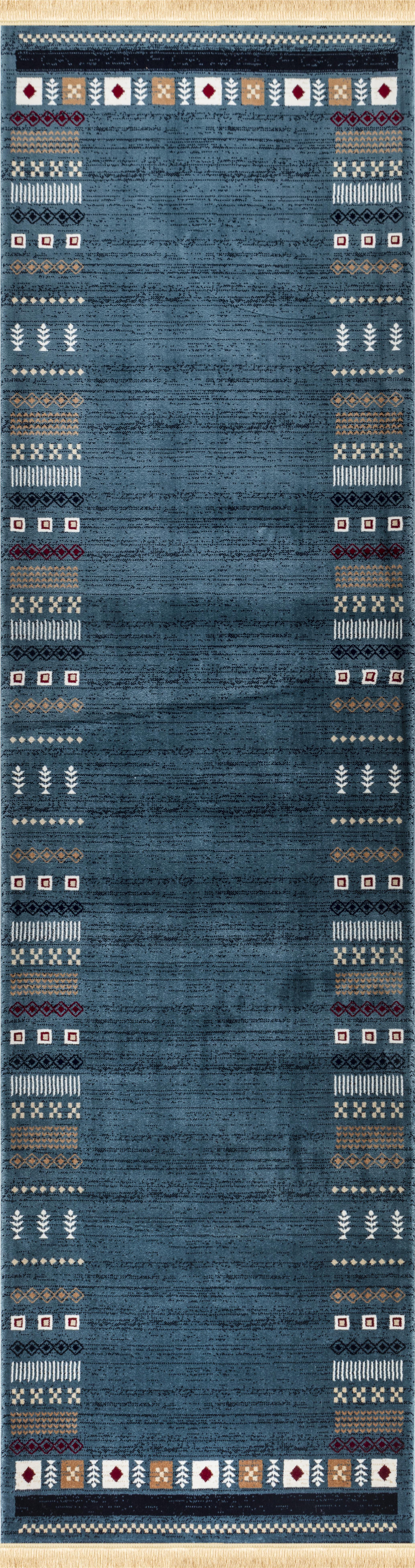 Kandahar B744A Area Rug Blue