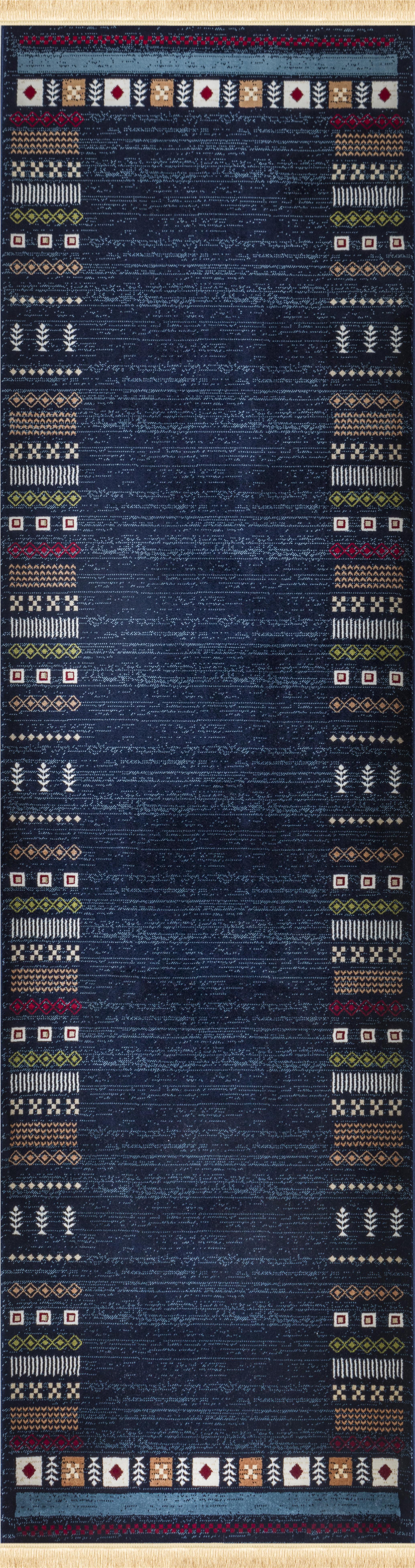 Kandahar B744A Area Rug Navy