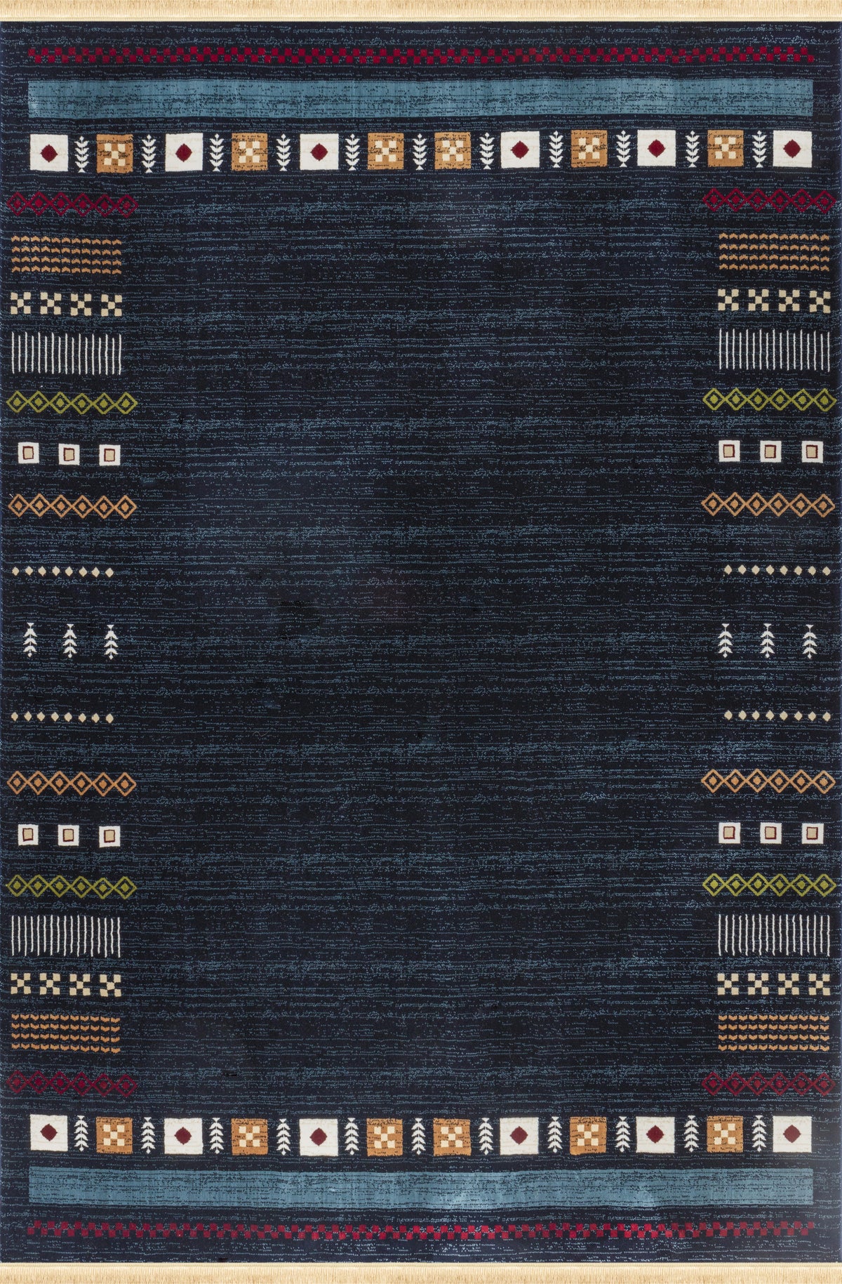 Kandahar B744A Area Rug Navy