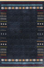 Kandahar B744A Area Rug Navy