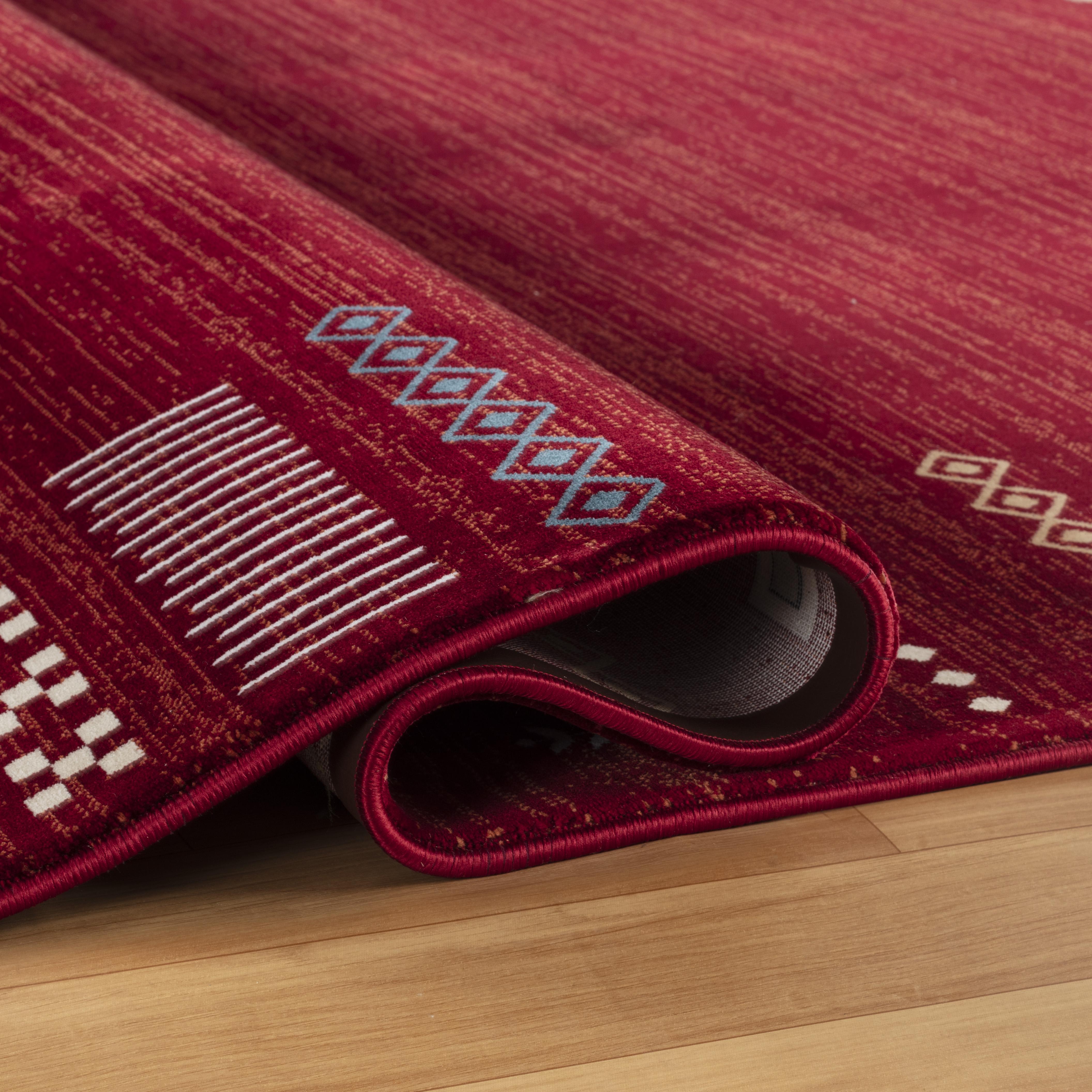 Kandahar B744A Area Rug Red