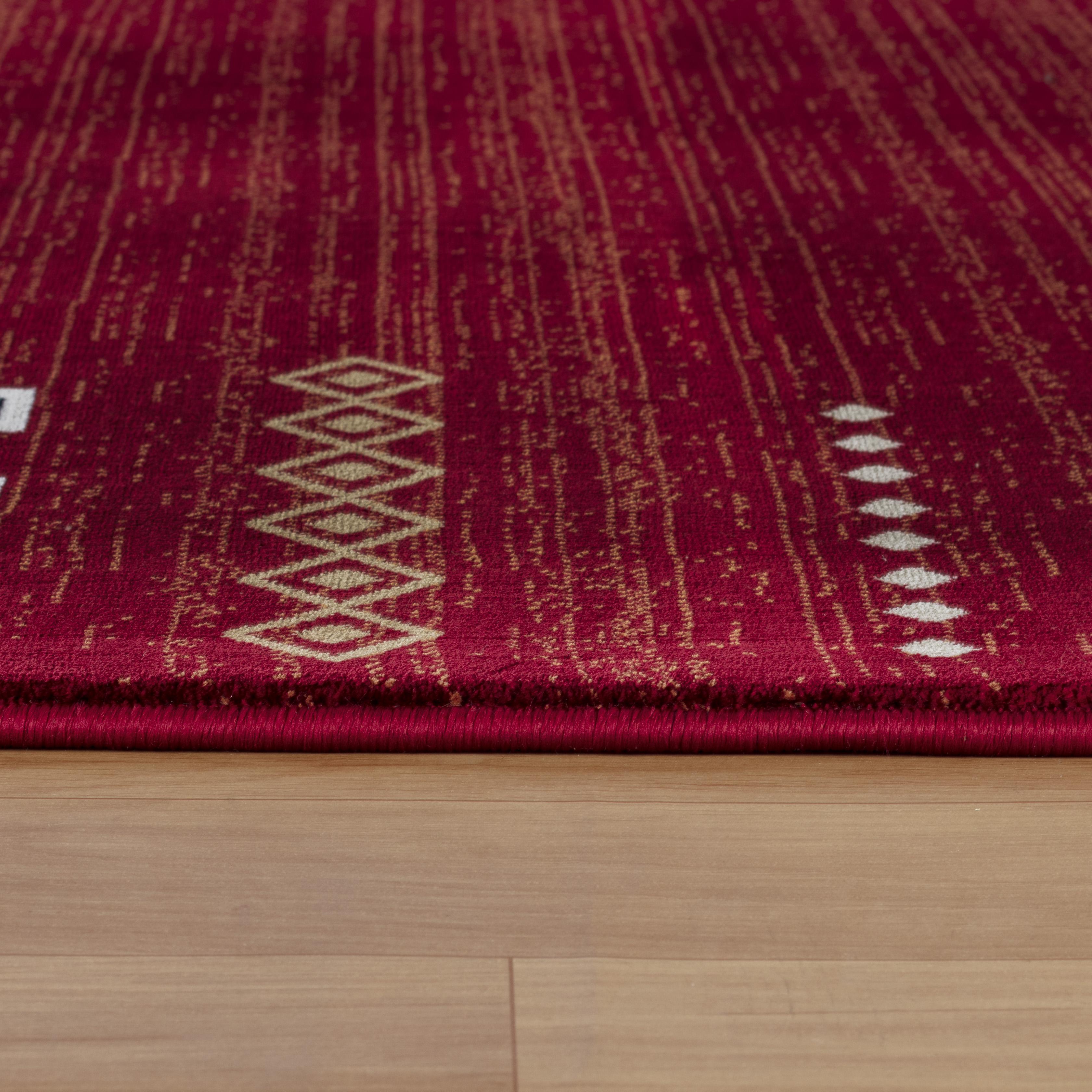 Kandahar B744A Area Rug Red