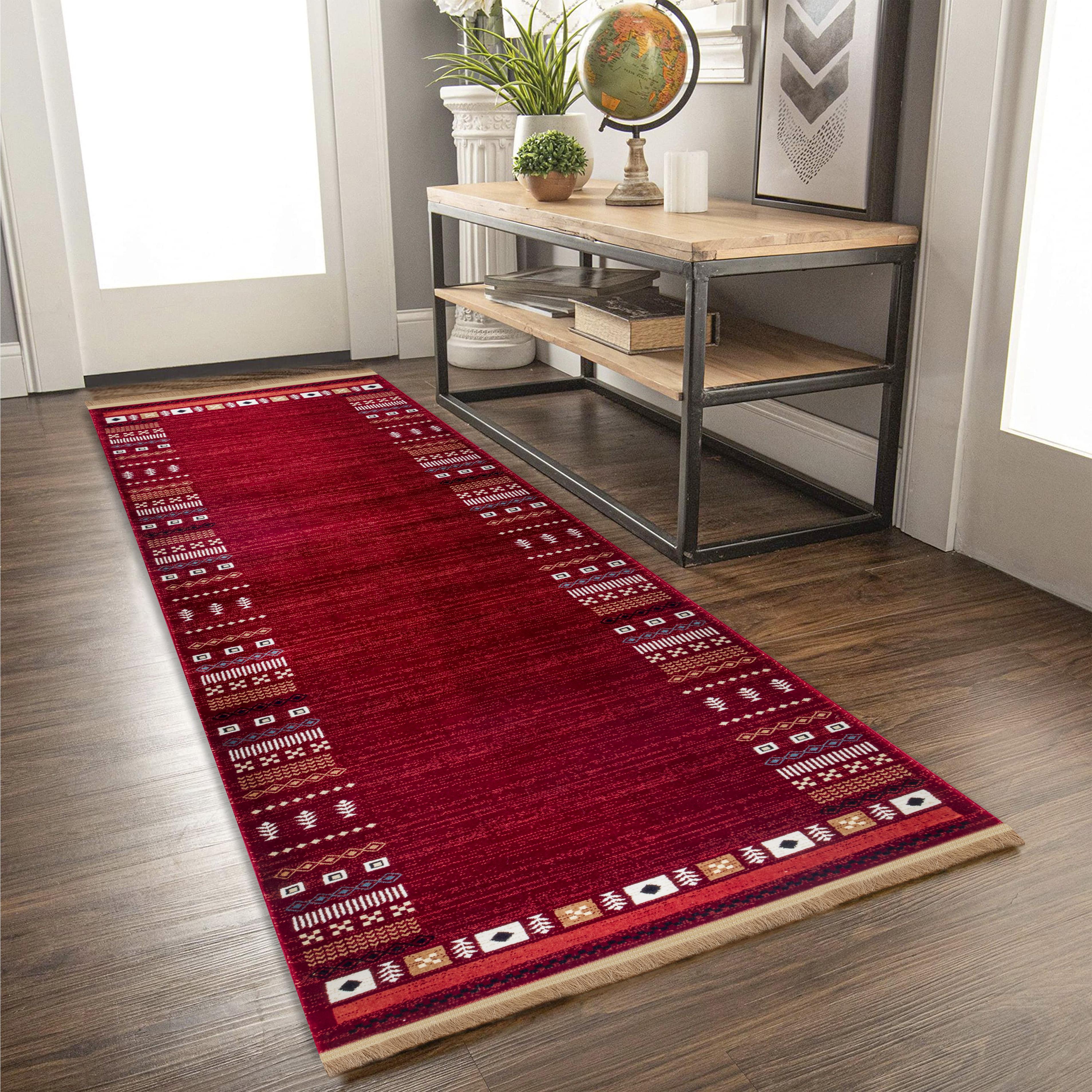 Kandahar B744A Area Rug Red