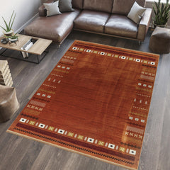 Kandahar B744A Area Rug Rose