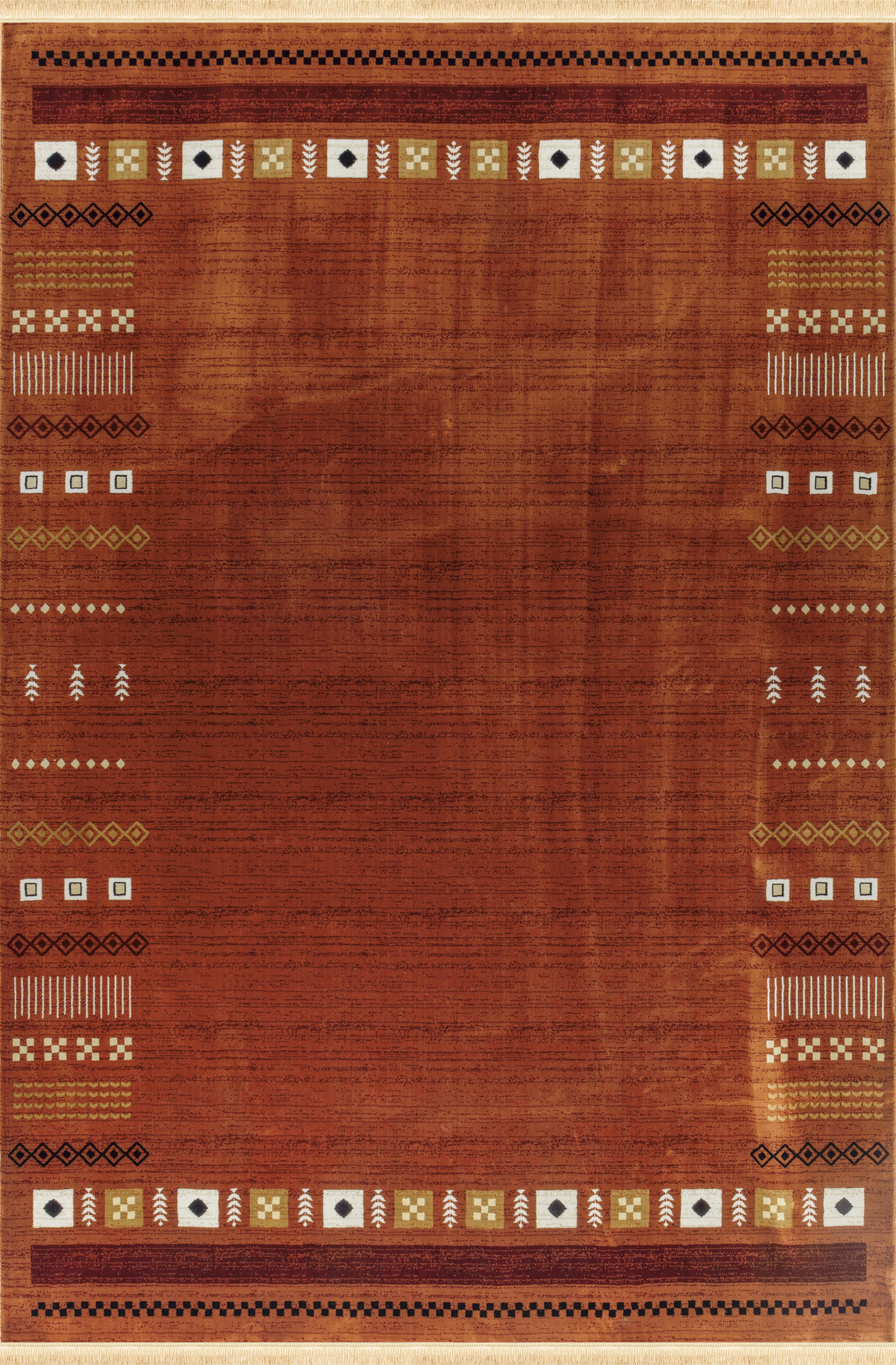 Kandahar B744A Area Rug Rose