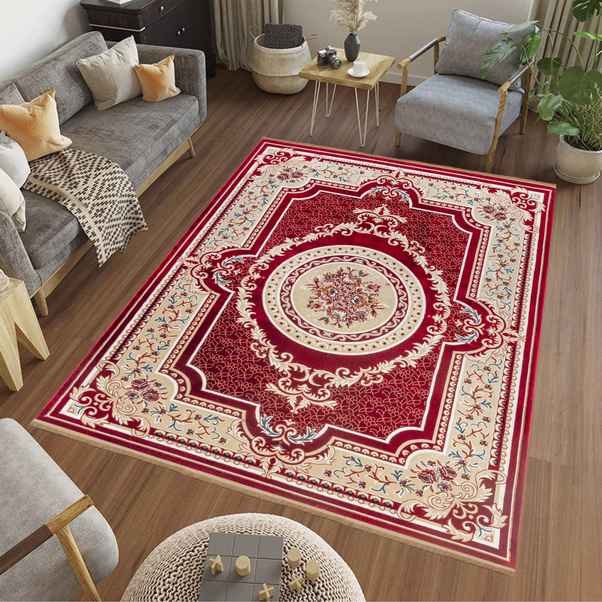 Sultan B966B Area Rug Red