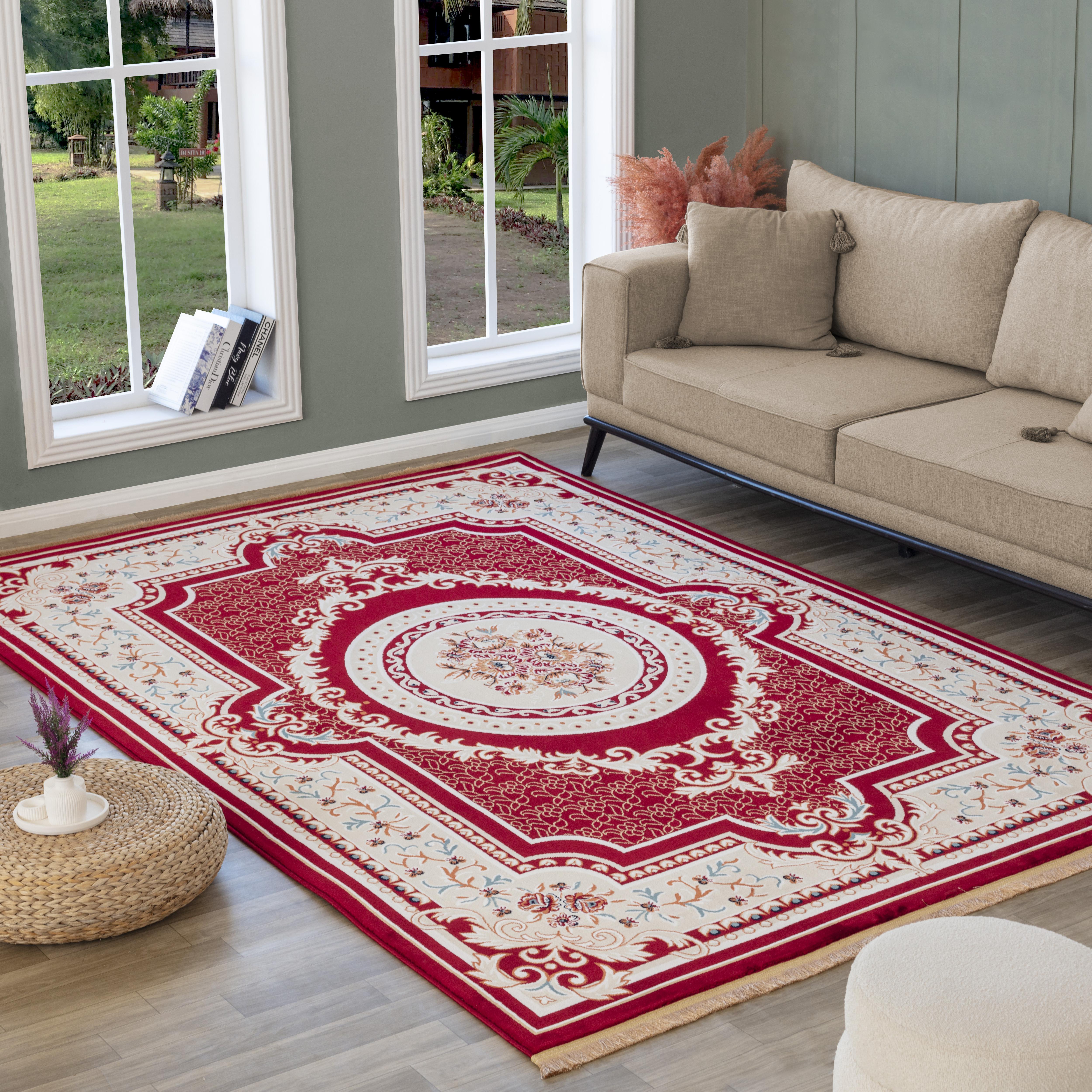 Sultan B966B Area Rug Red