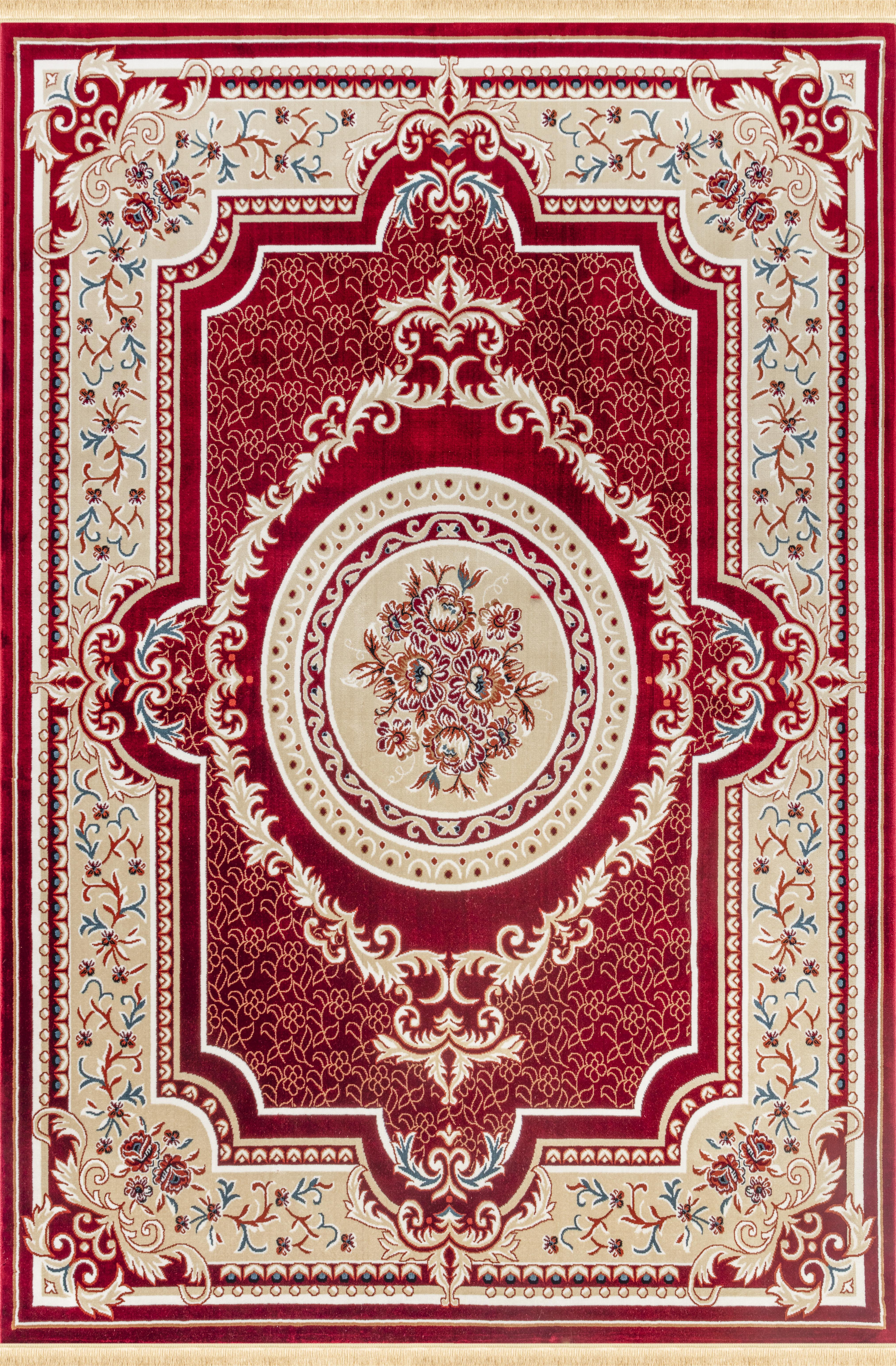 Sultan B966B Area Rug Red