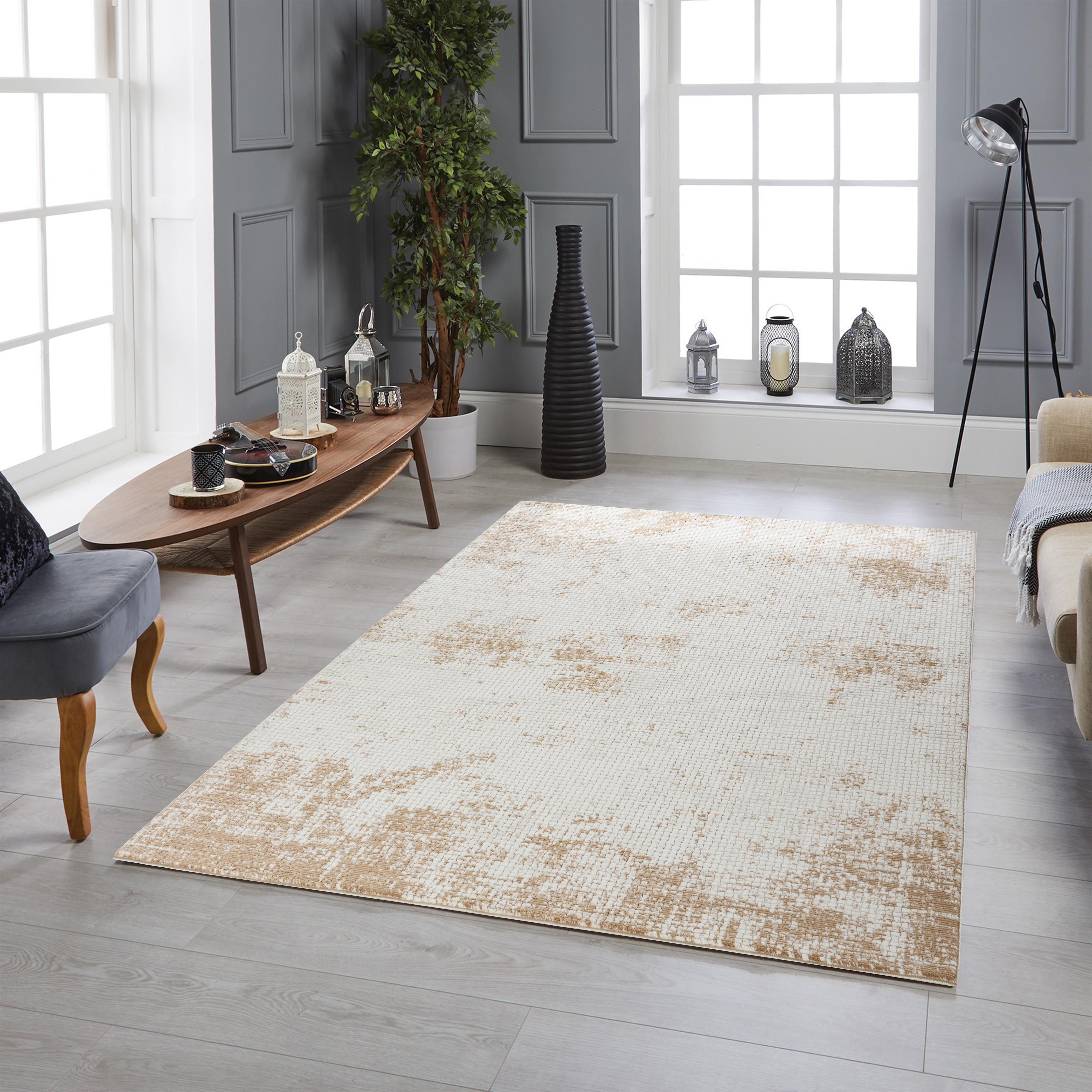 Boutique BT306 Area Rug Cream Brown