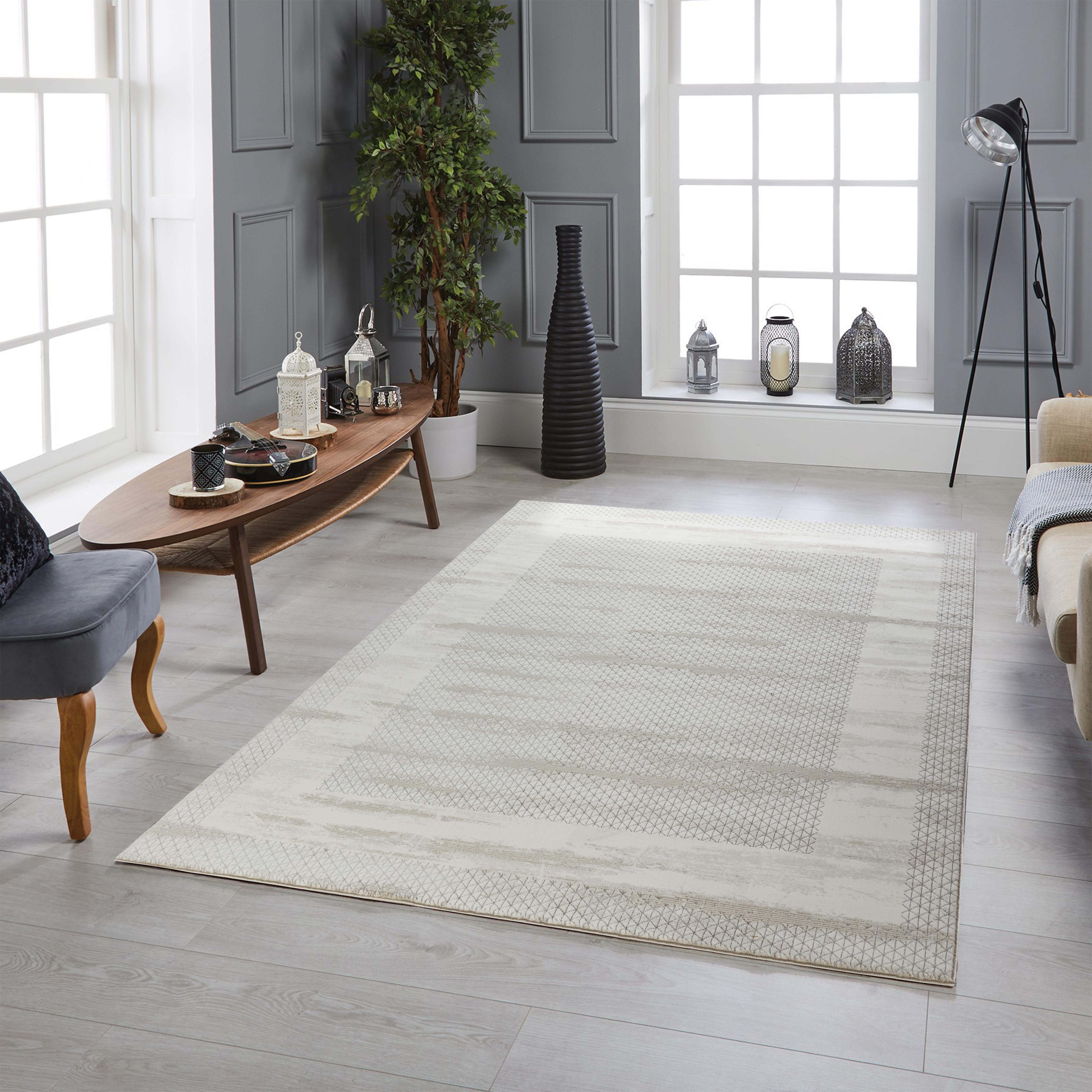 Boutique BT322 Area Rug Cream Beige