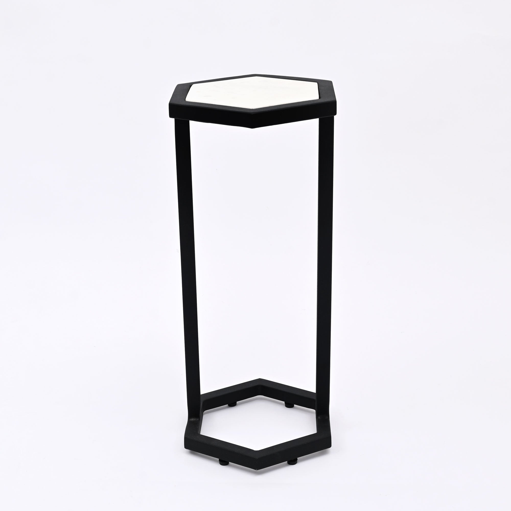 Nesting Tables | Marble Side Tables | Set of 2 End Tables | Modern Living Room Decor