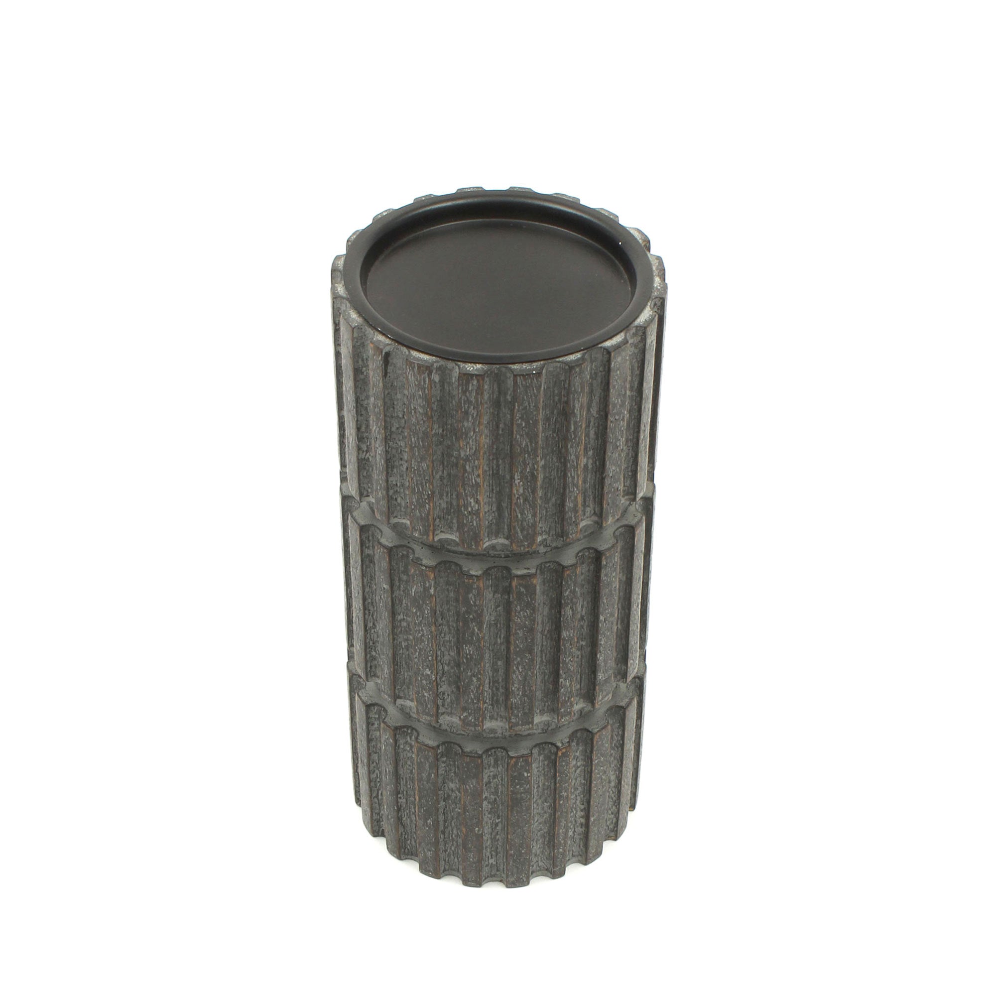 Decorative Candle Holder | Wooden Centerpiece | Elegant Home Accent Piece