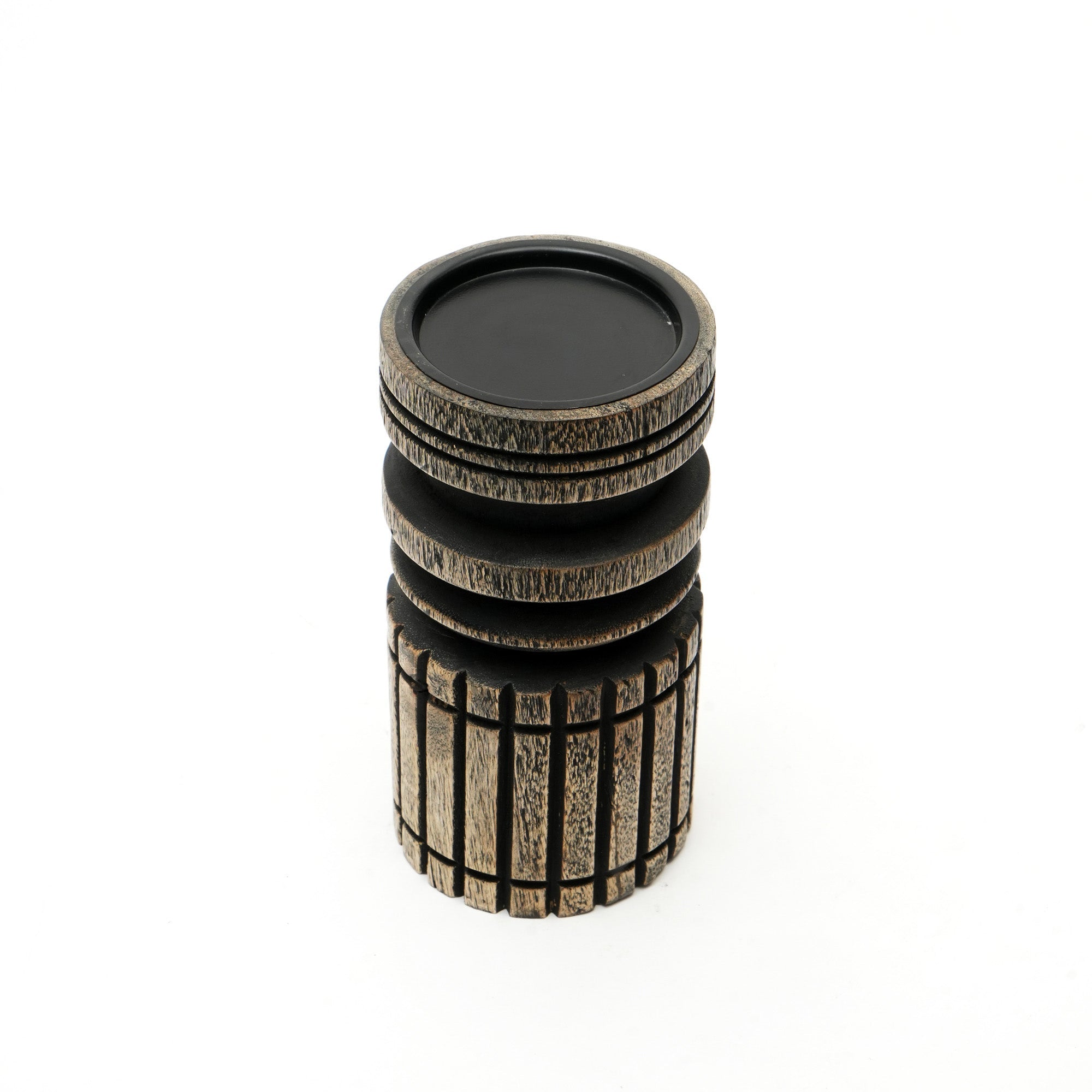 Candle Holder | Decorative Wooden Candle Holder | Elegant Home Accent Piece
