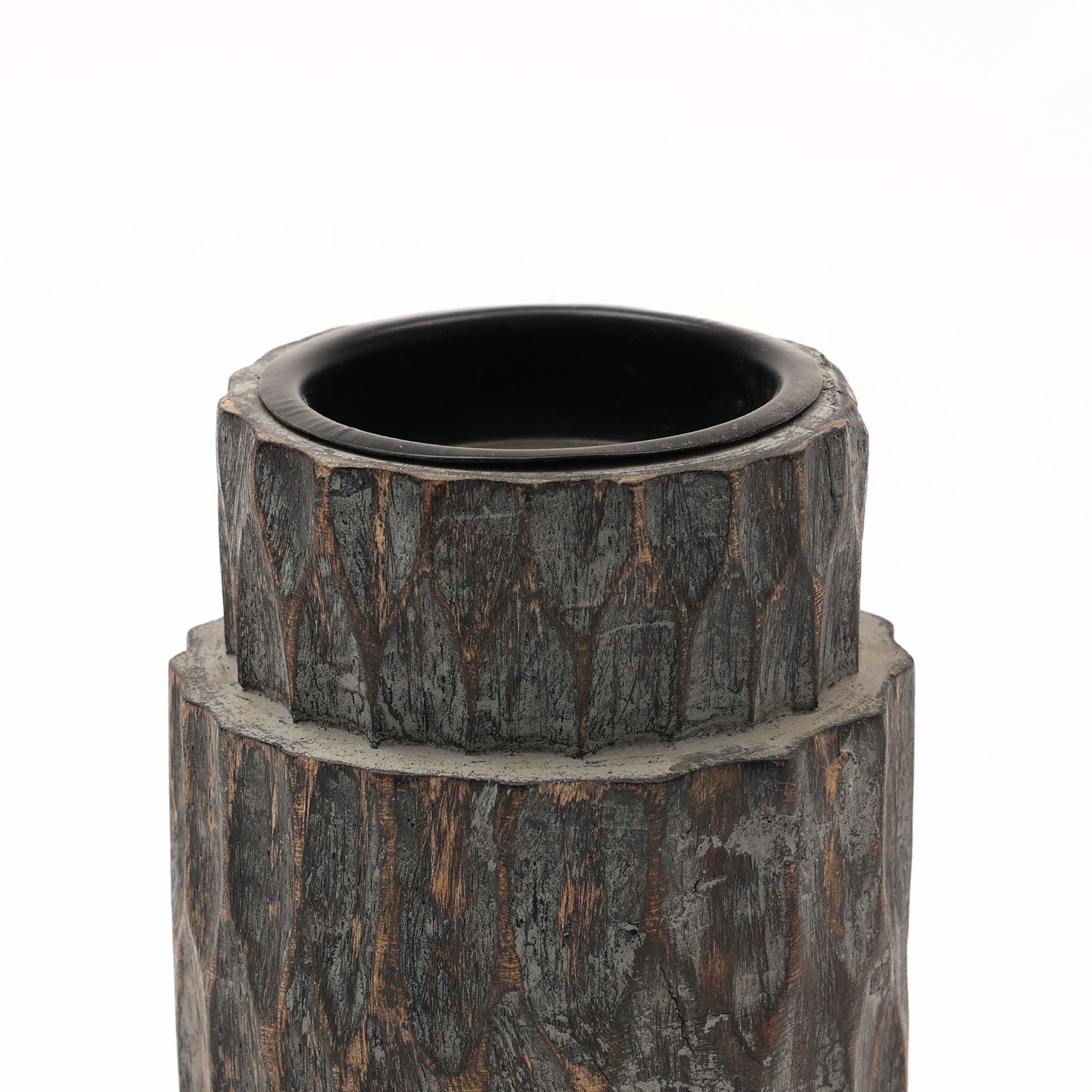 Decorative Candle Holder | Wooden Candle Stand | Elegant Home Accent Piece