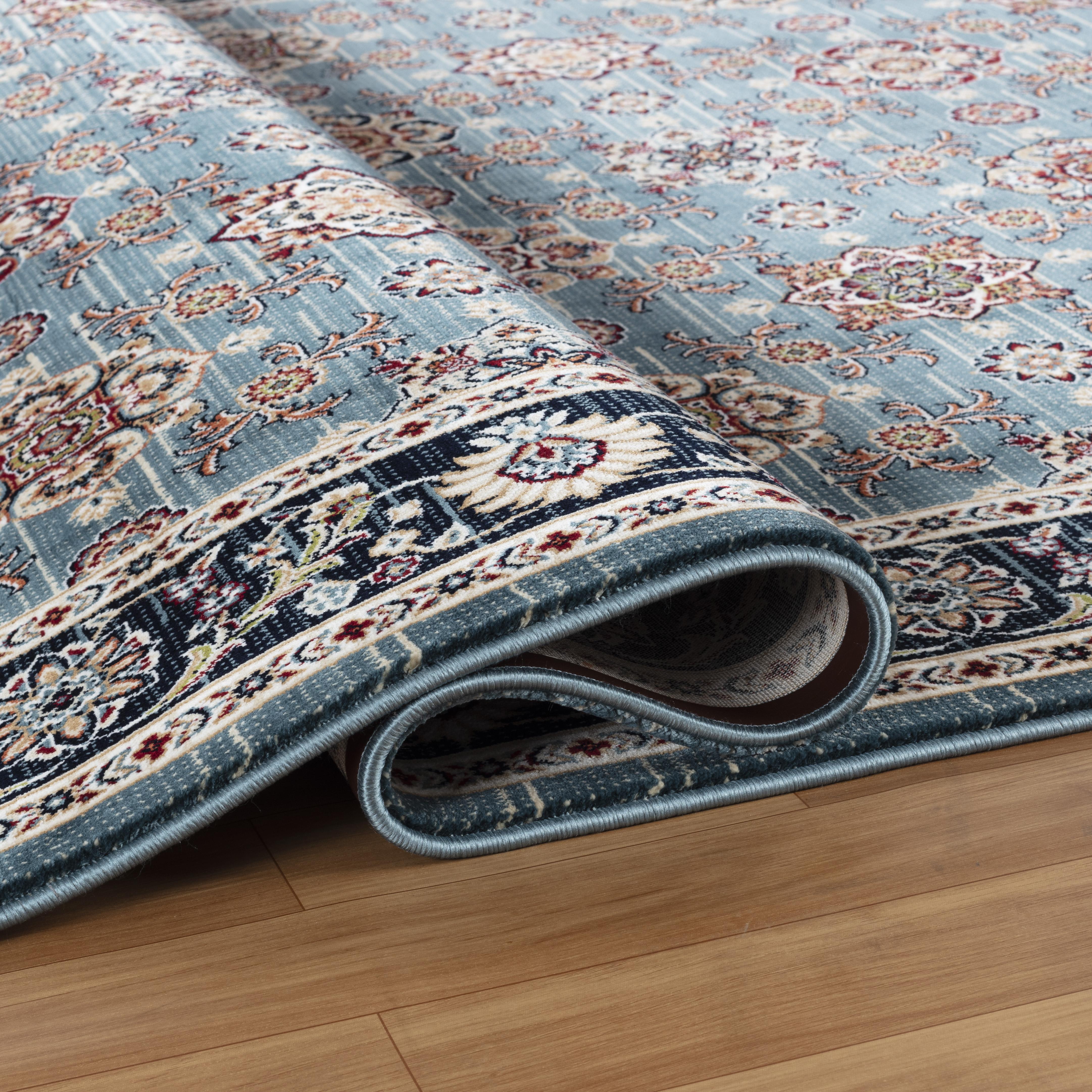 Kandahar D529B Area Rug Blue