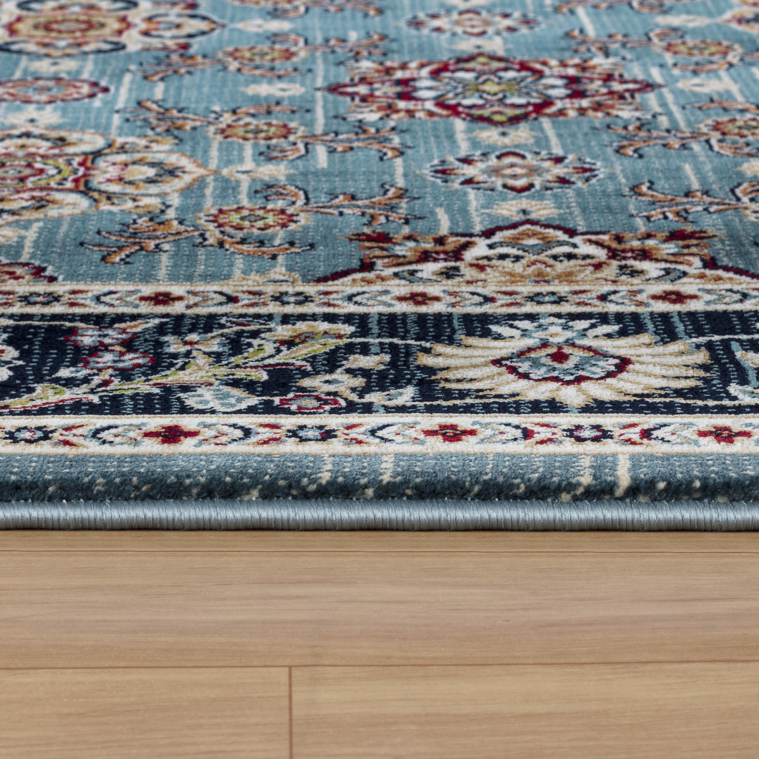 Kandahar D529B Area Rug Blue