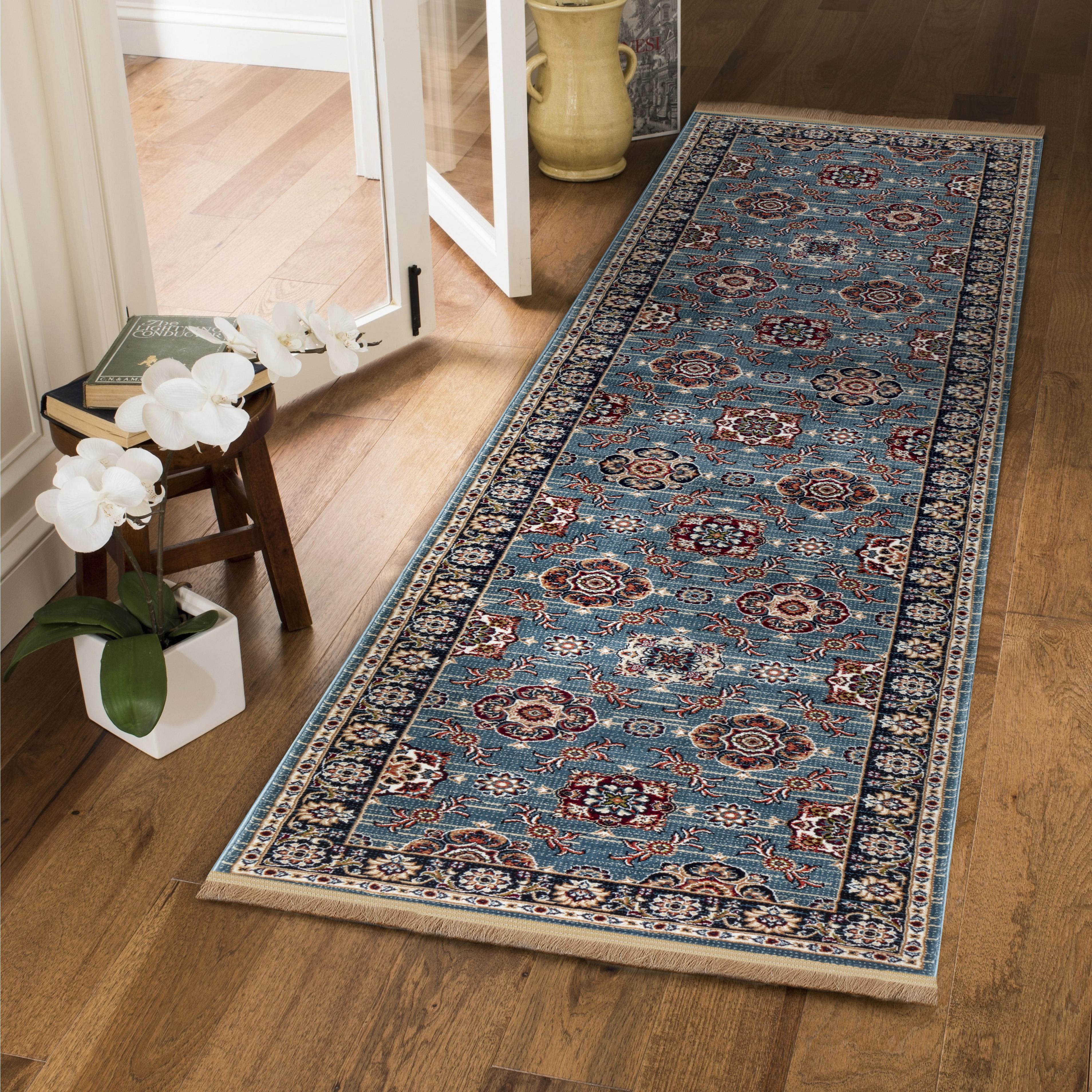 Kandahar D529B Area Rug Blue